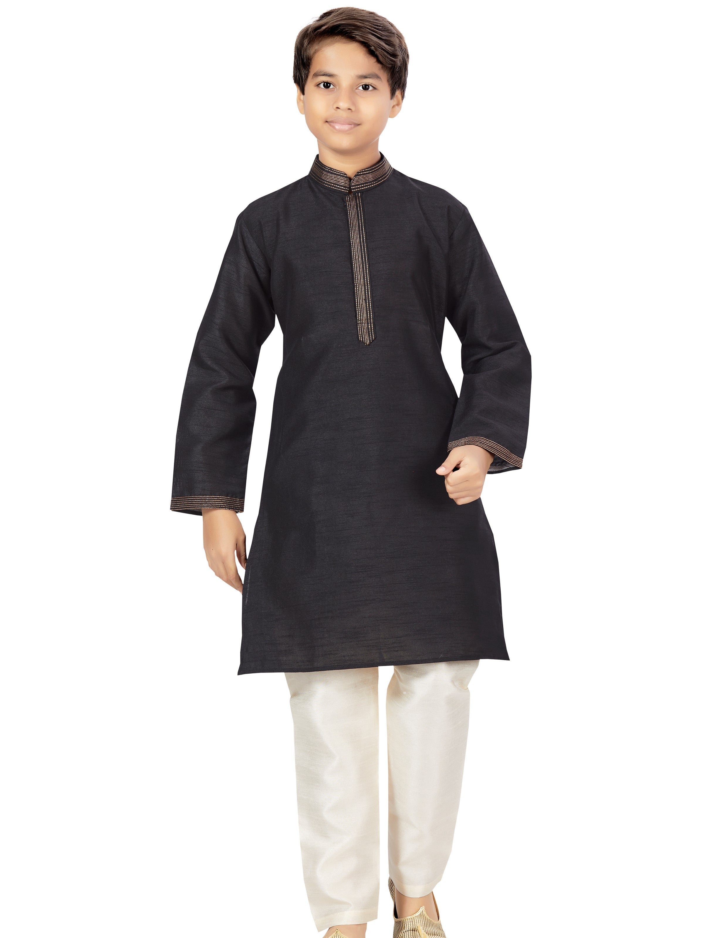 Boys Plain Kurta Payjama - Roop Darshan