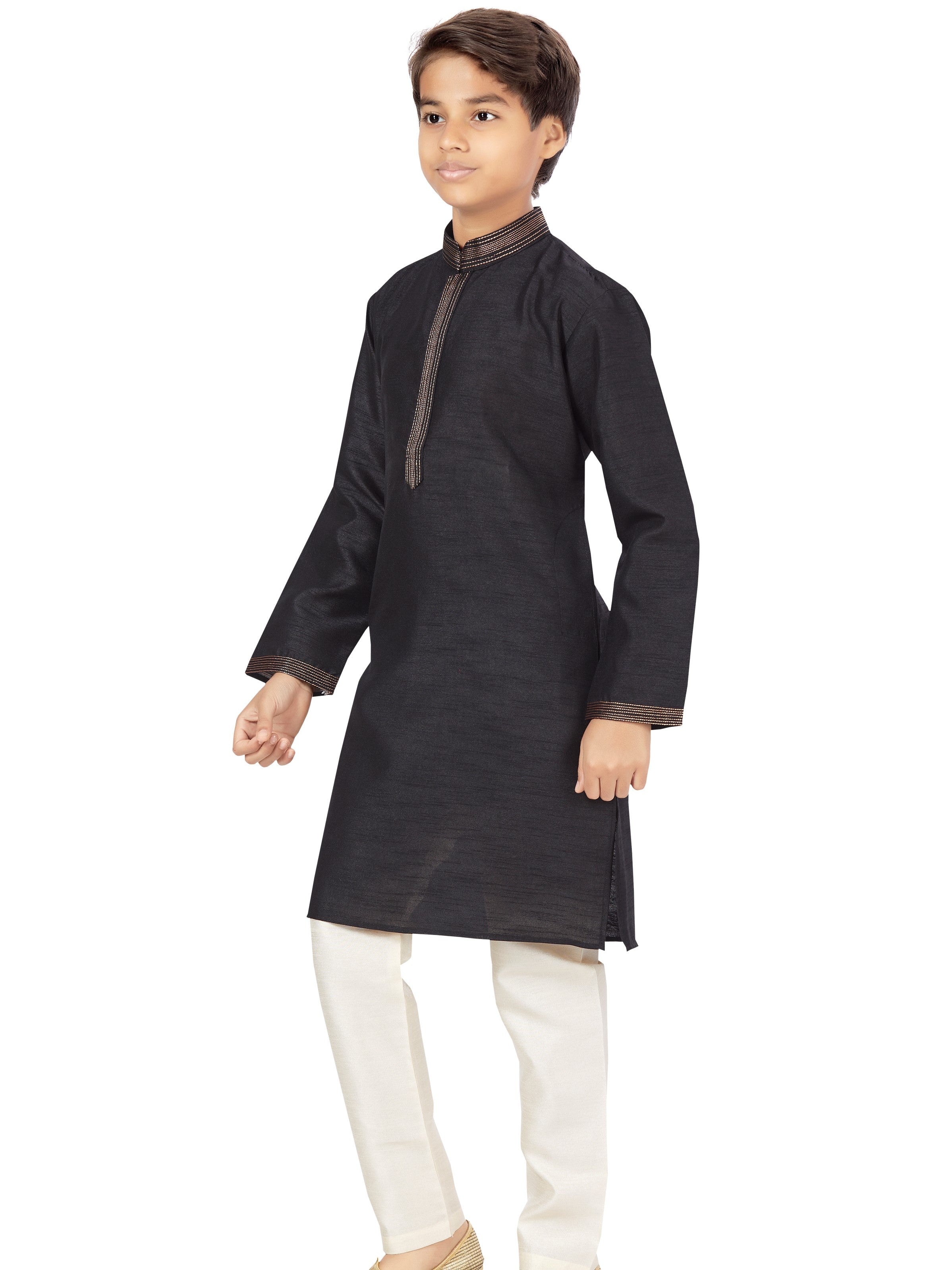 Boys Plain Kurta Payjama - Roop Darshan