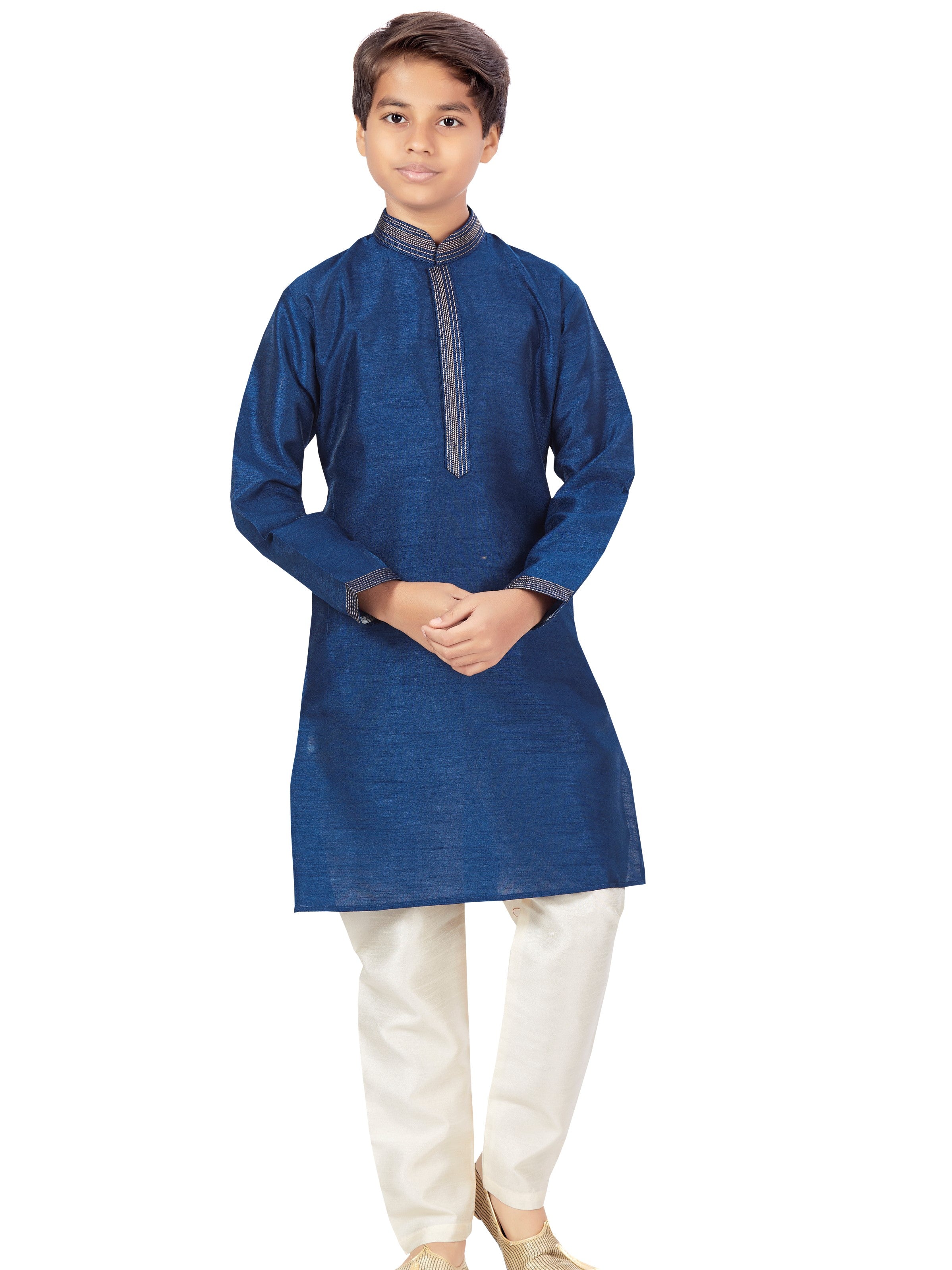 Boys Plain Kurta Payjama - Roop Darshan