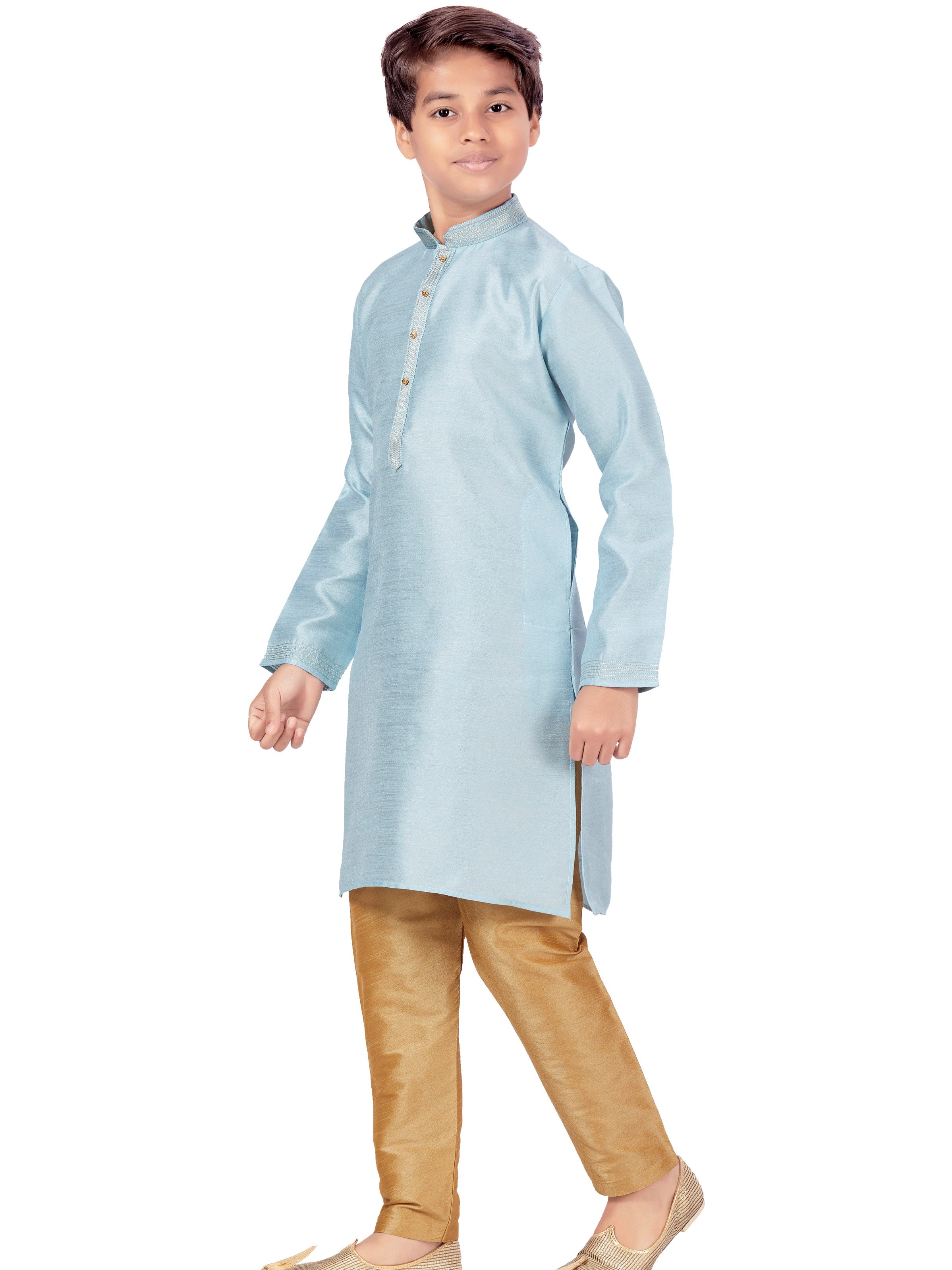 Boys Plain Kurta Payjama - Roop Darshan