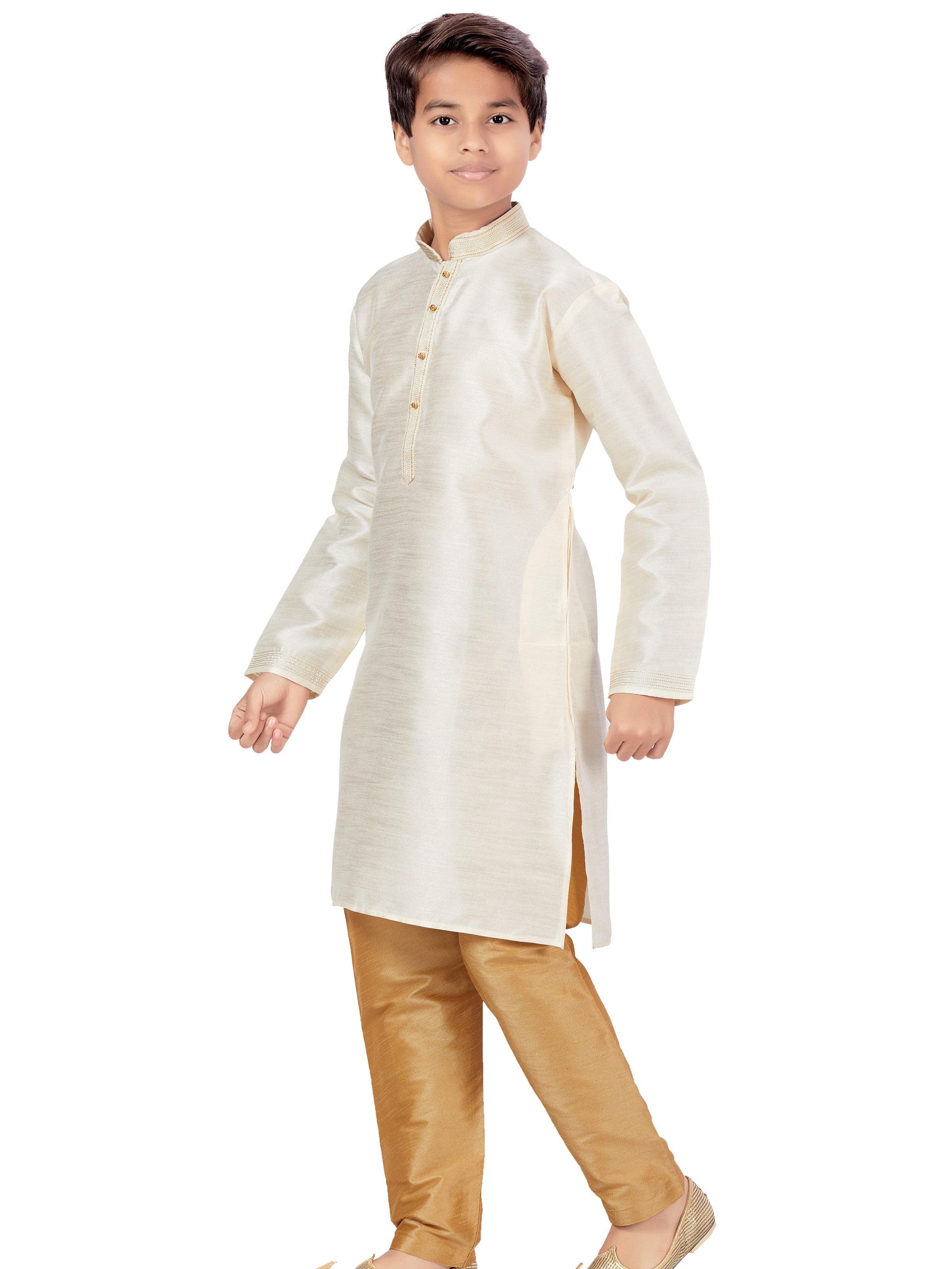 Boys Plain Kurta Payjama - Roop Darshan