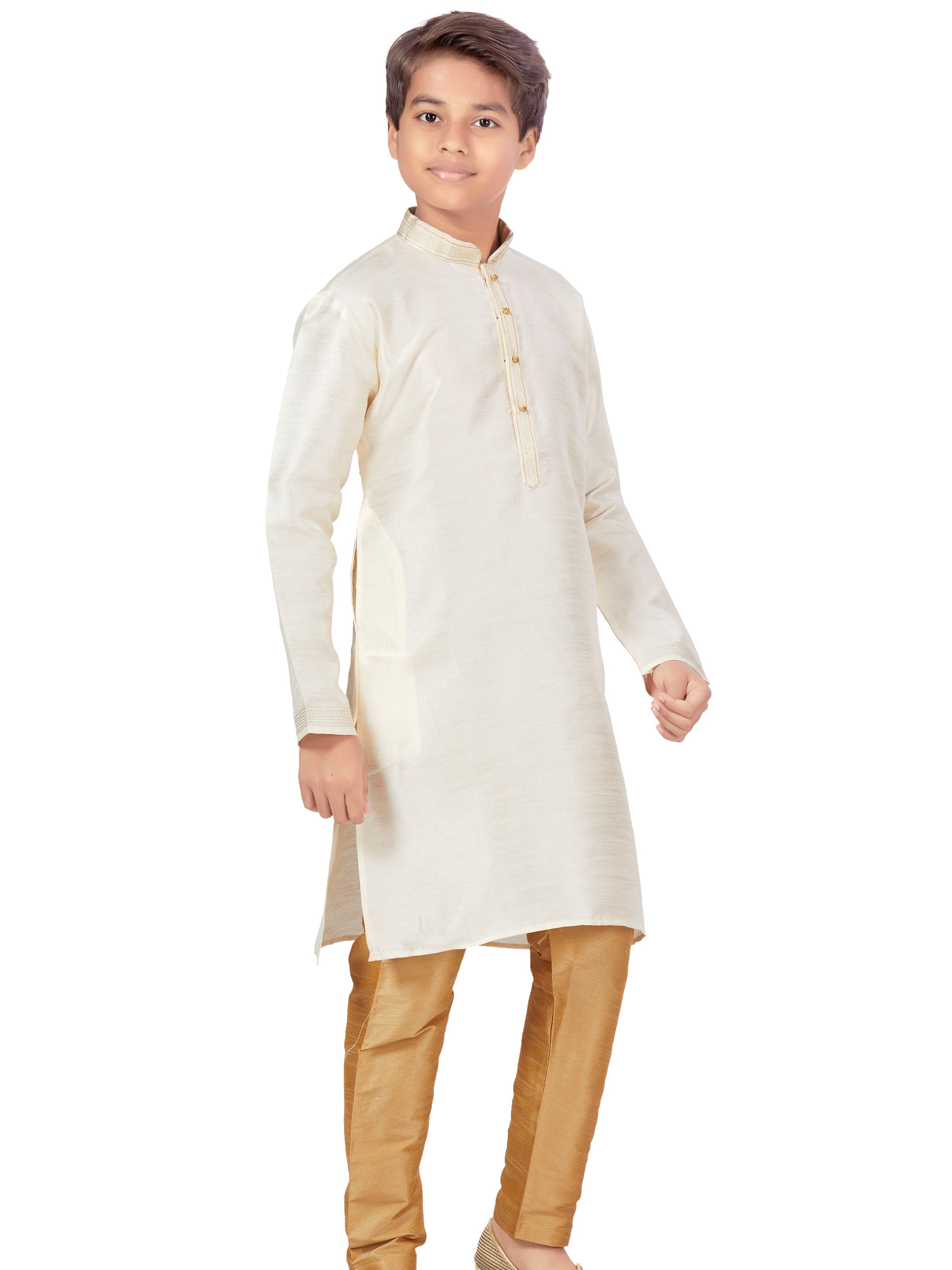 Boys Plain Kurta Payjama - Roop Darshan