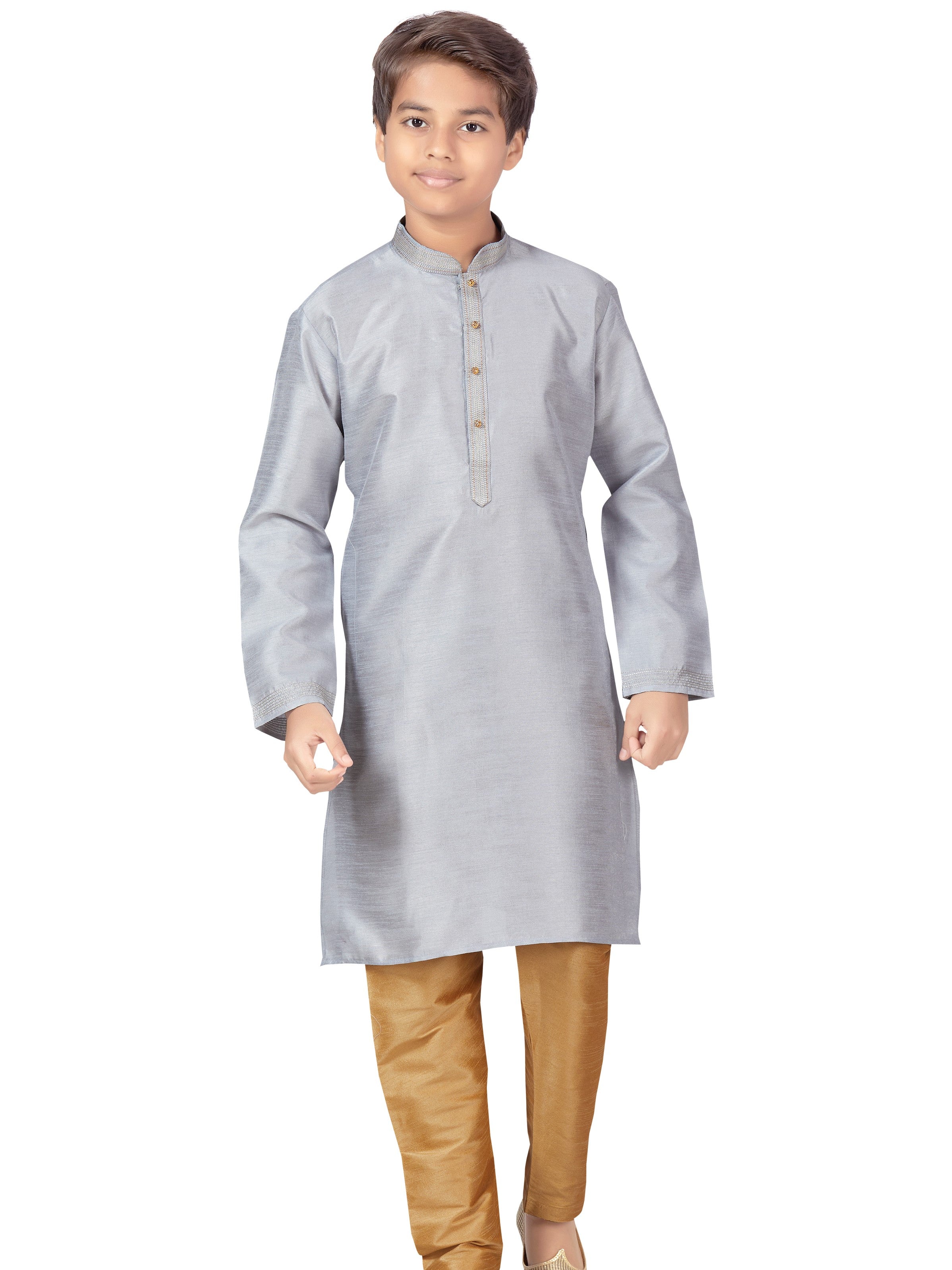 Boys Plain Kurta Payjama - Roop Darshan