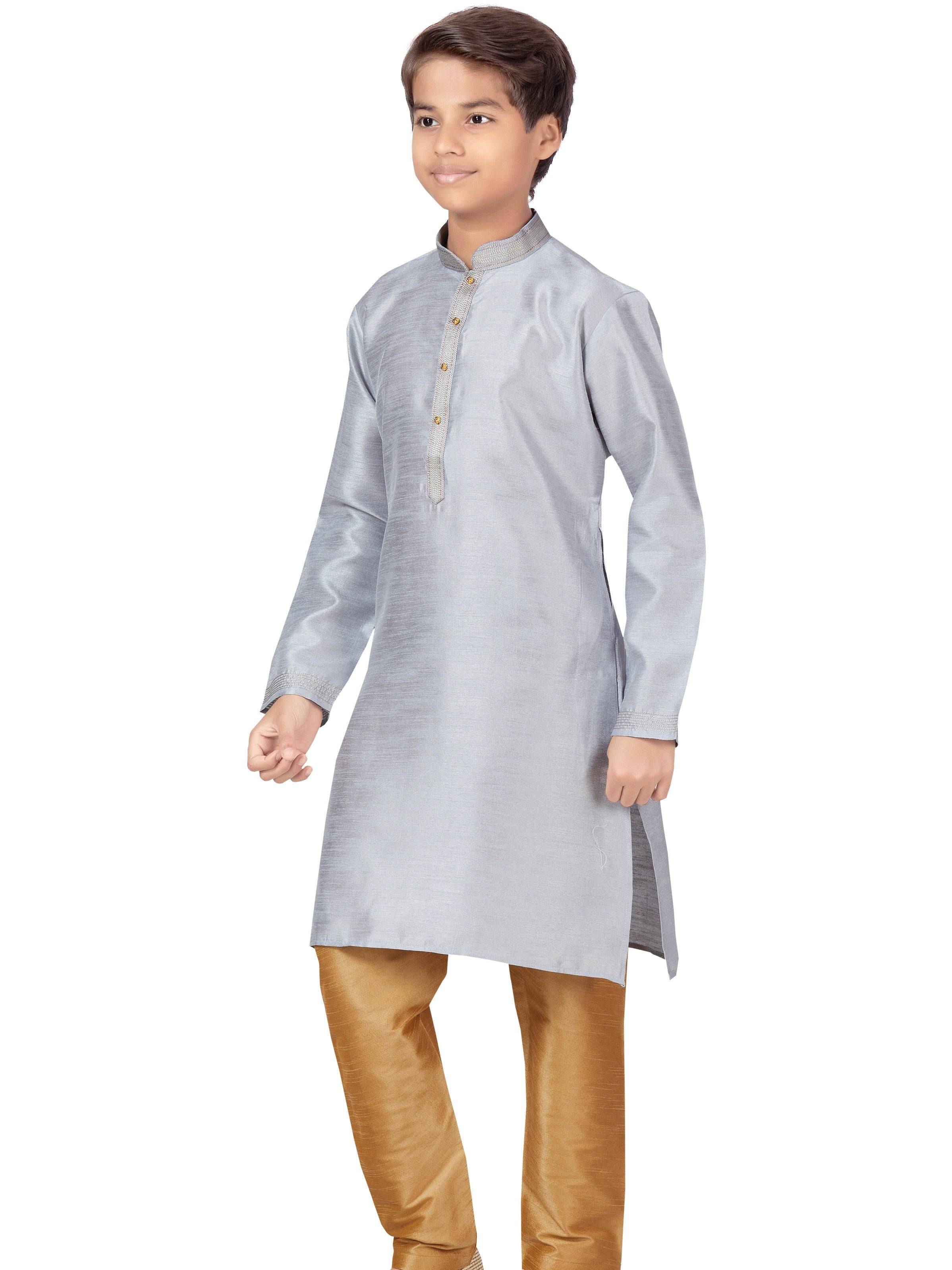 Boys Plain Kurta Payjama - Roop Darshan