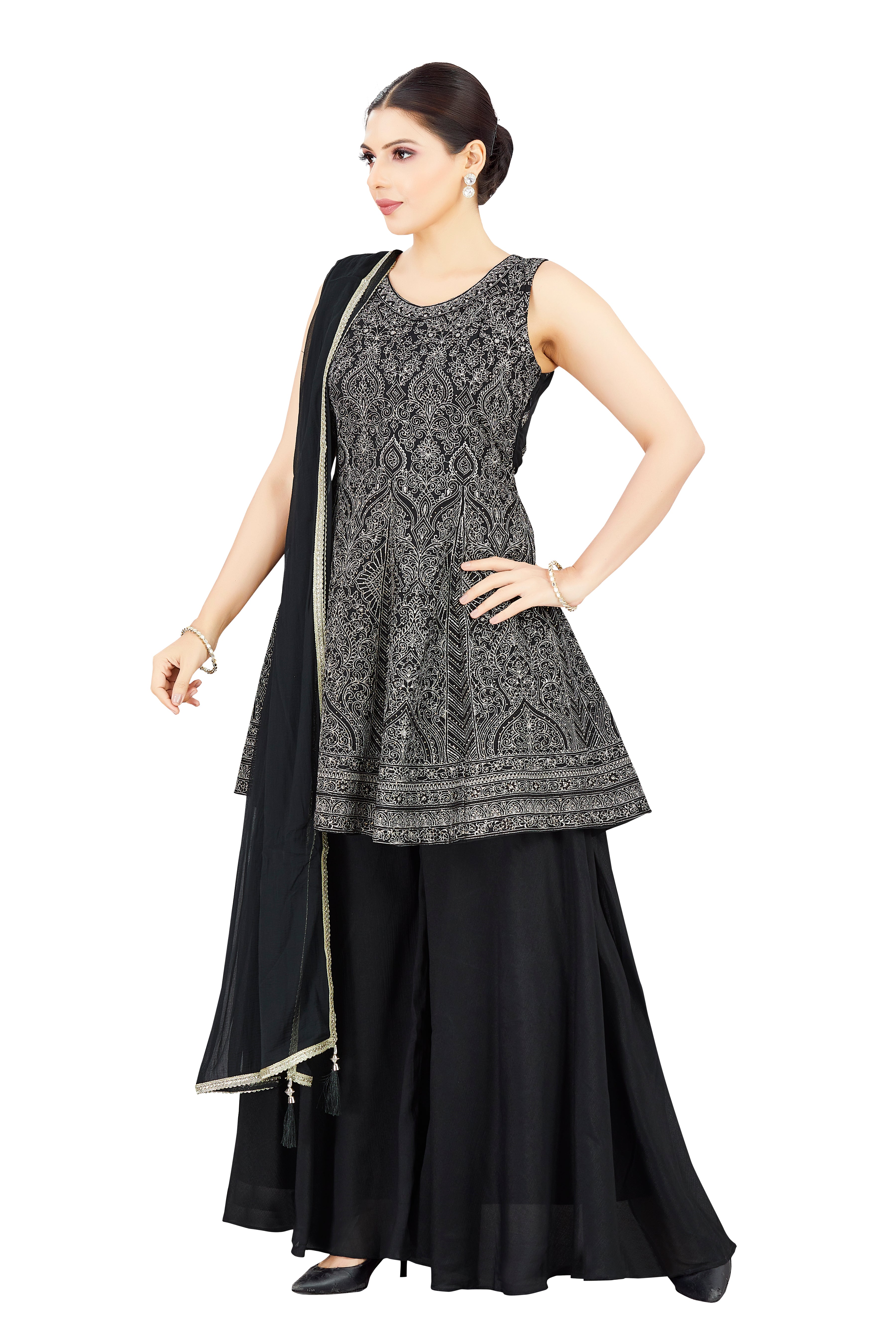 Sonali Palazzo Suit - Roop Darshan