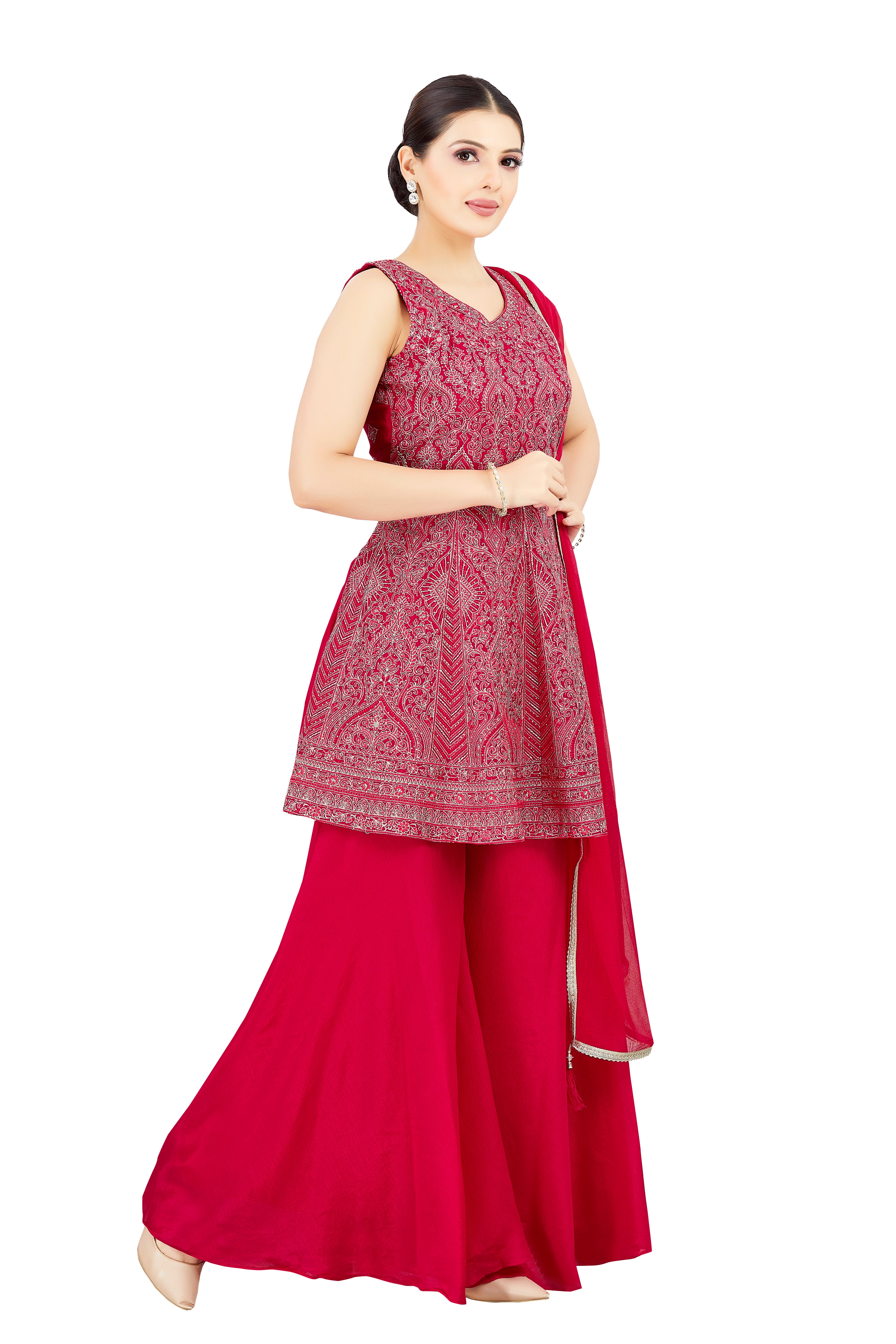 Sonali Palazzo Suit - Roop Darshan