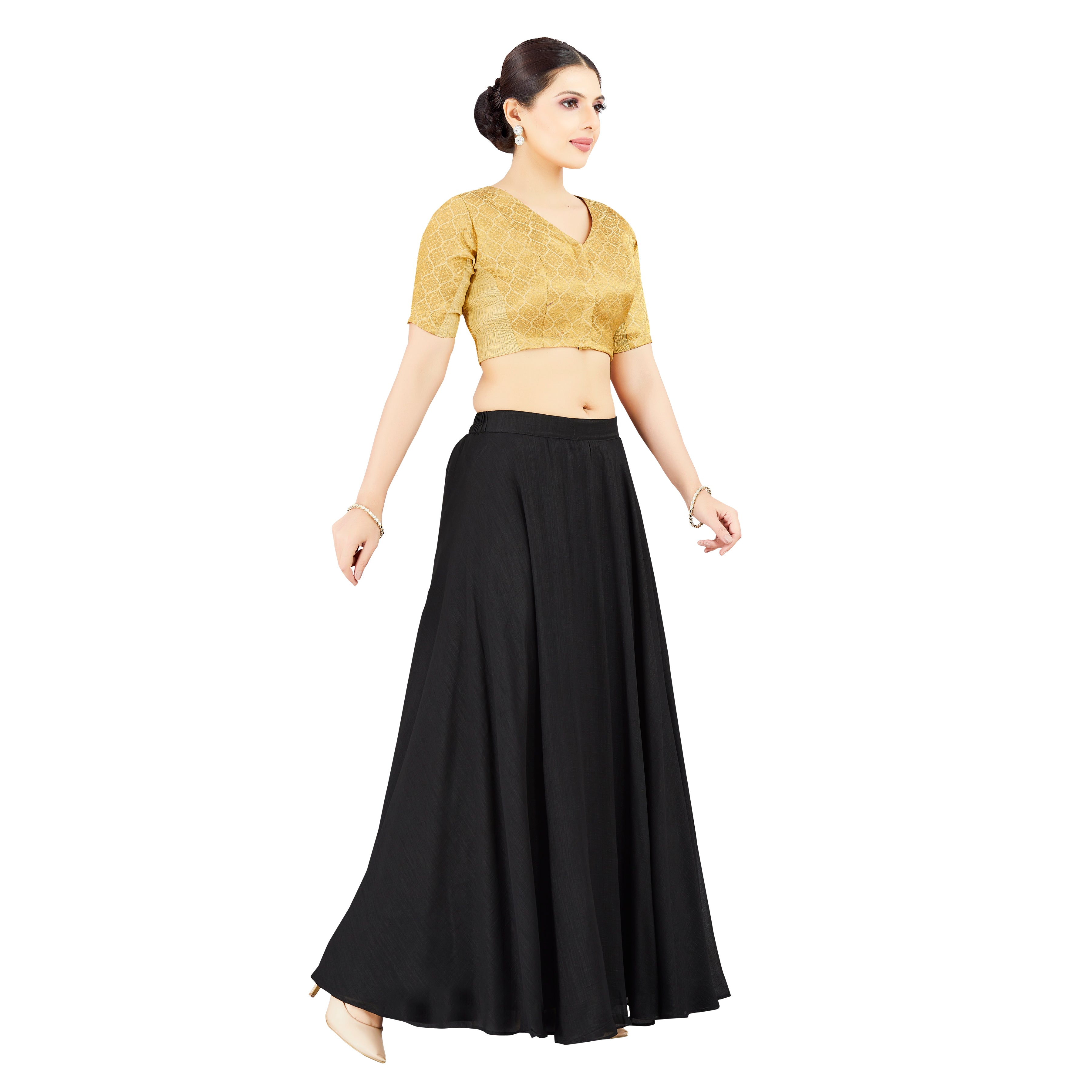 Sara Silk Skirt - Roop Darshan