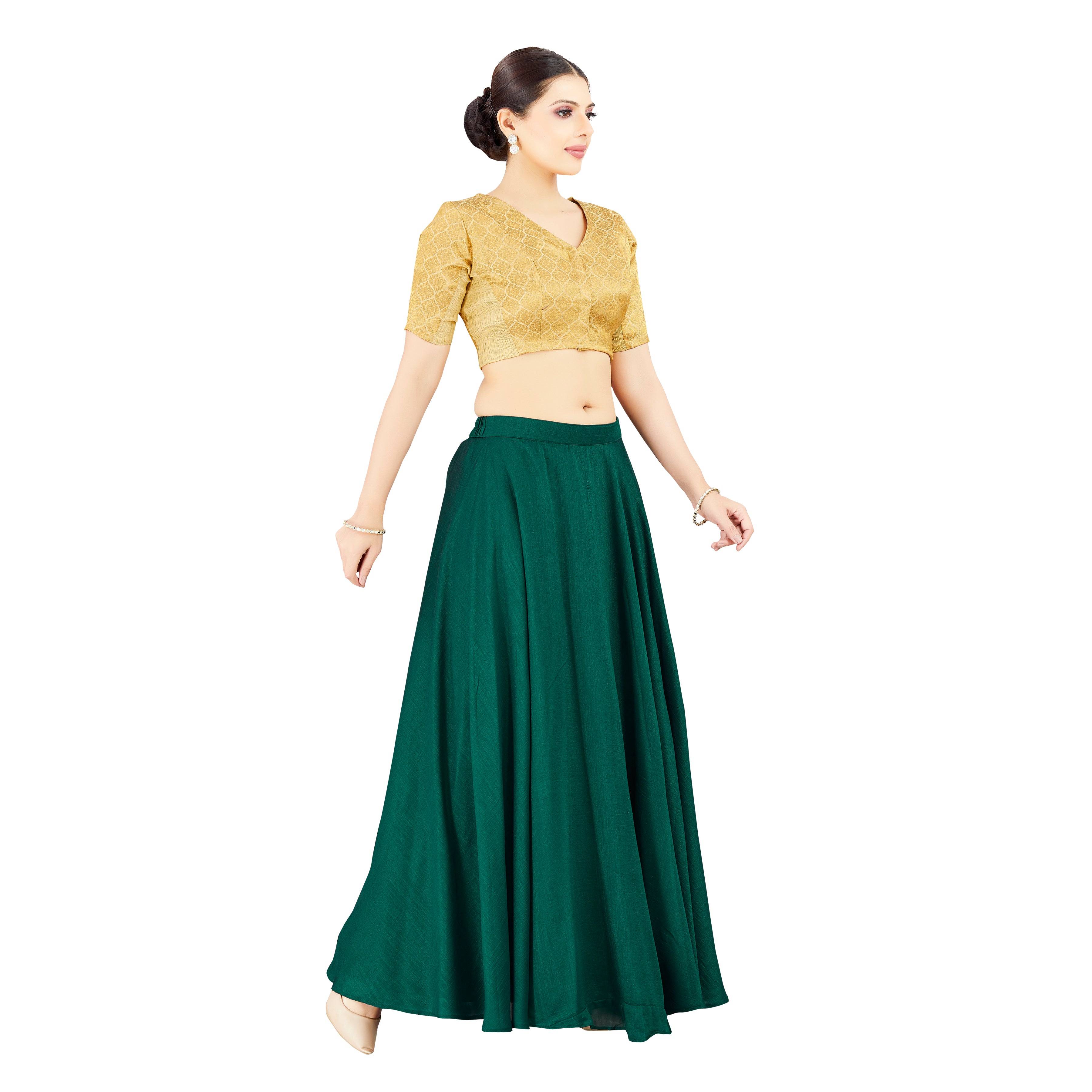 Sara Silk Skirt - Roop Darshan