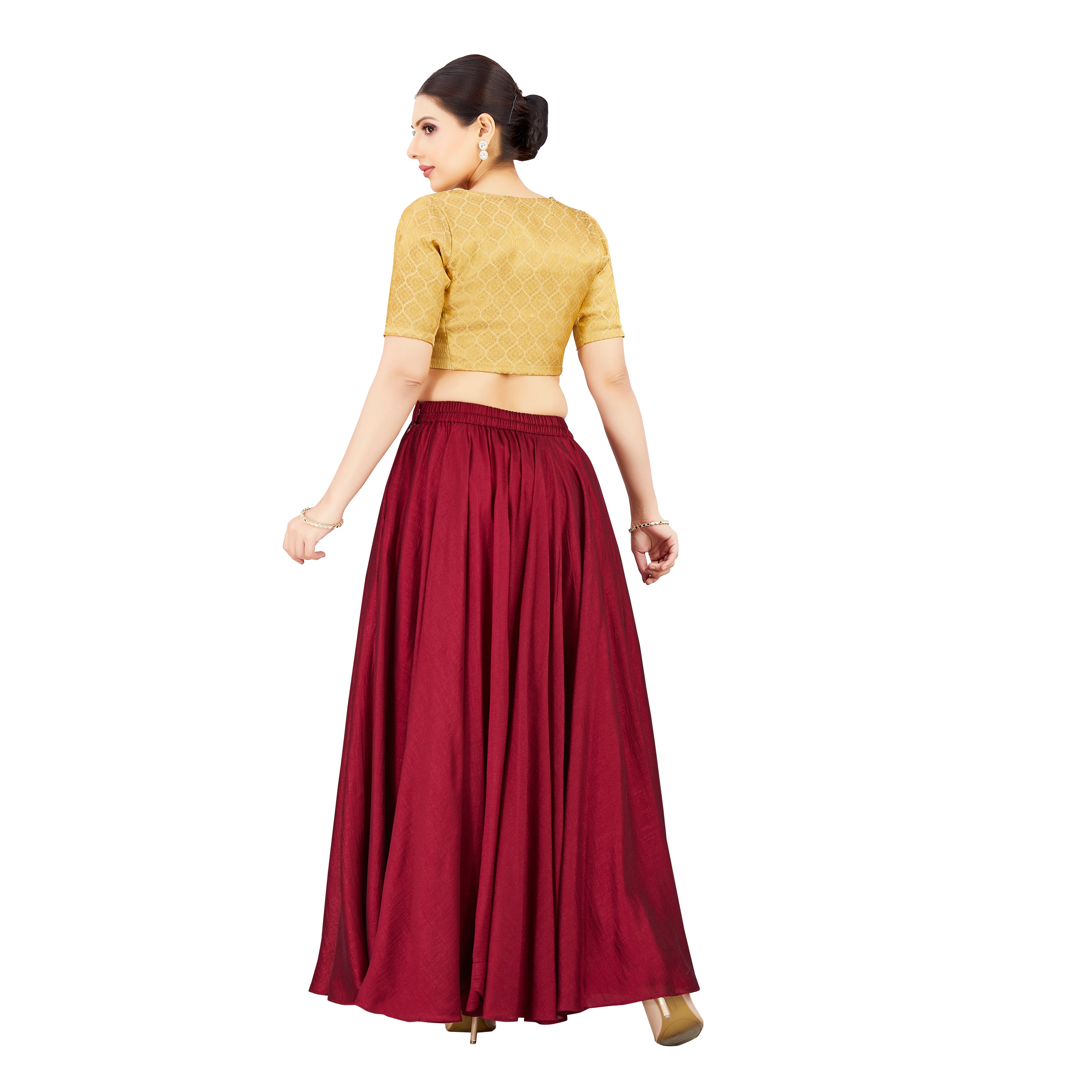 Sara Silk Skirt - Roop Darshan