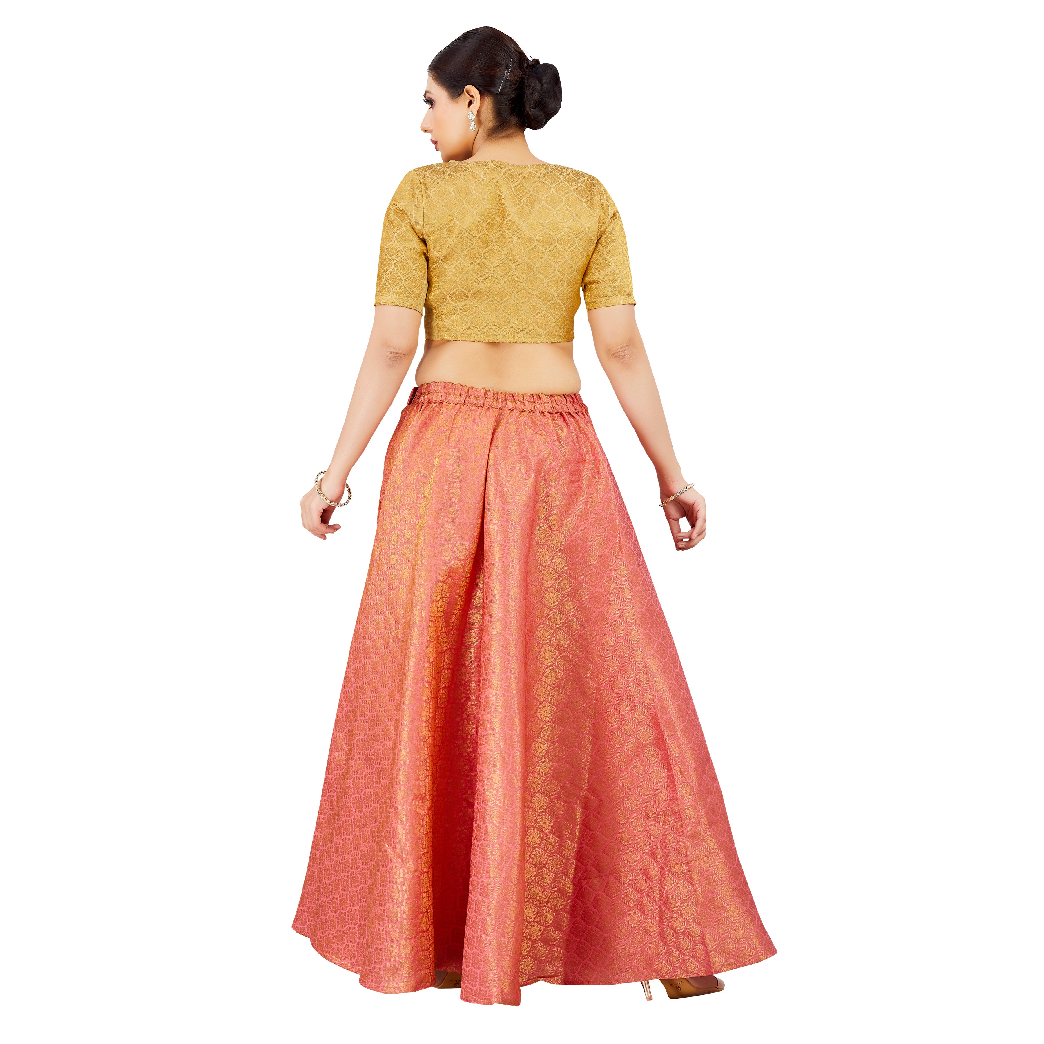 Dhara Brocade Skirt - Roop Darshan