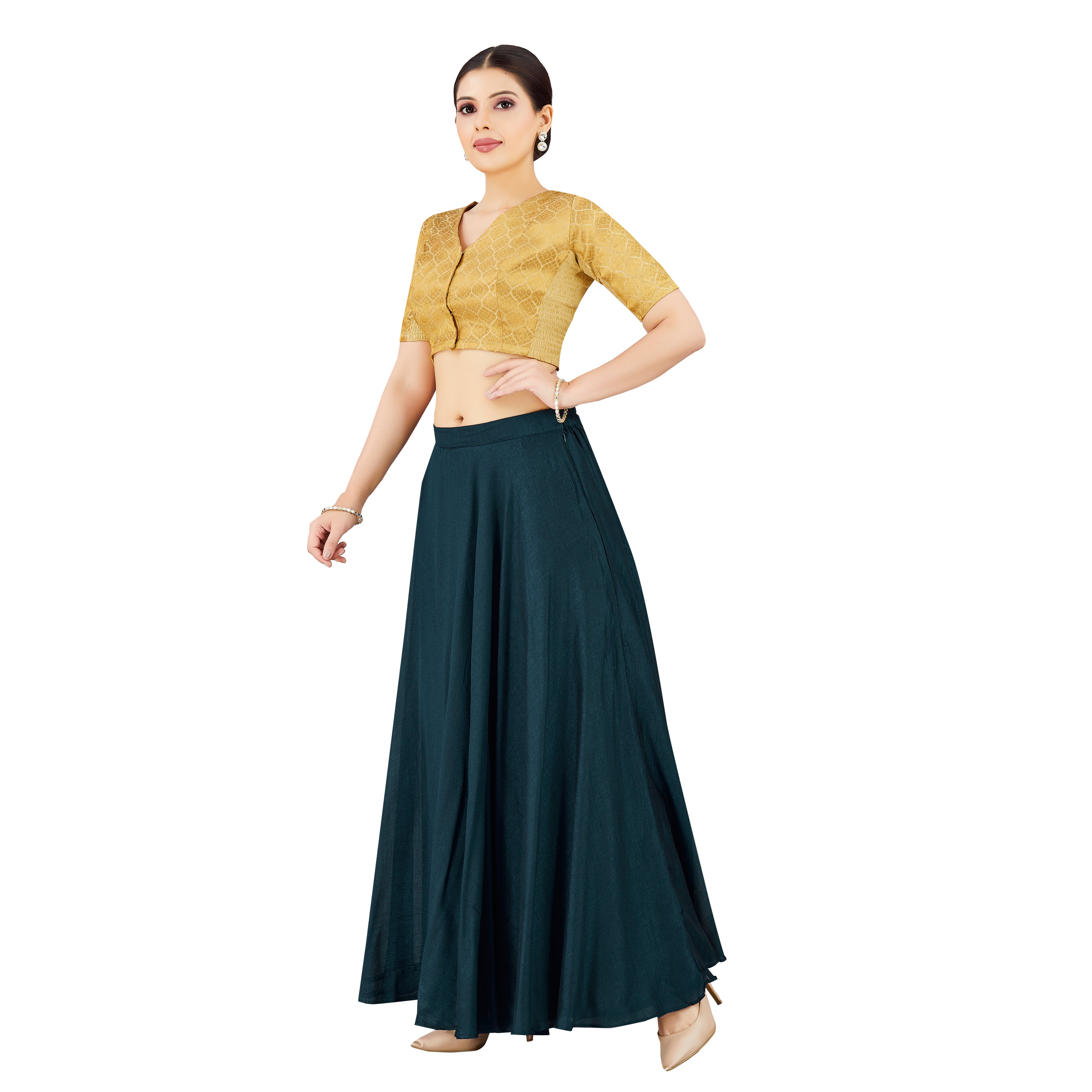 Sara Silk Skirt - Roop Darshan