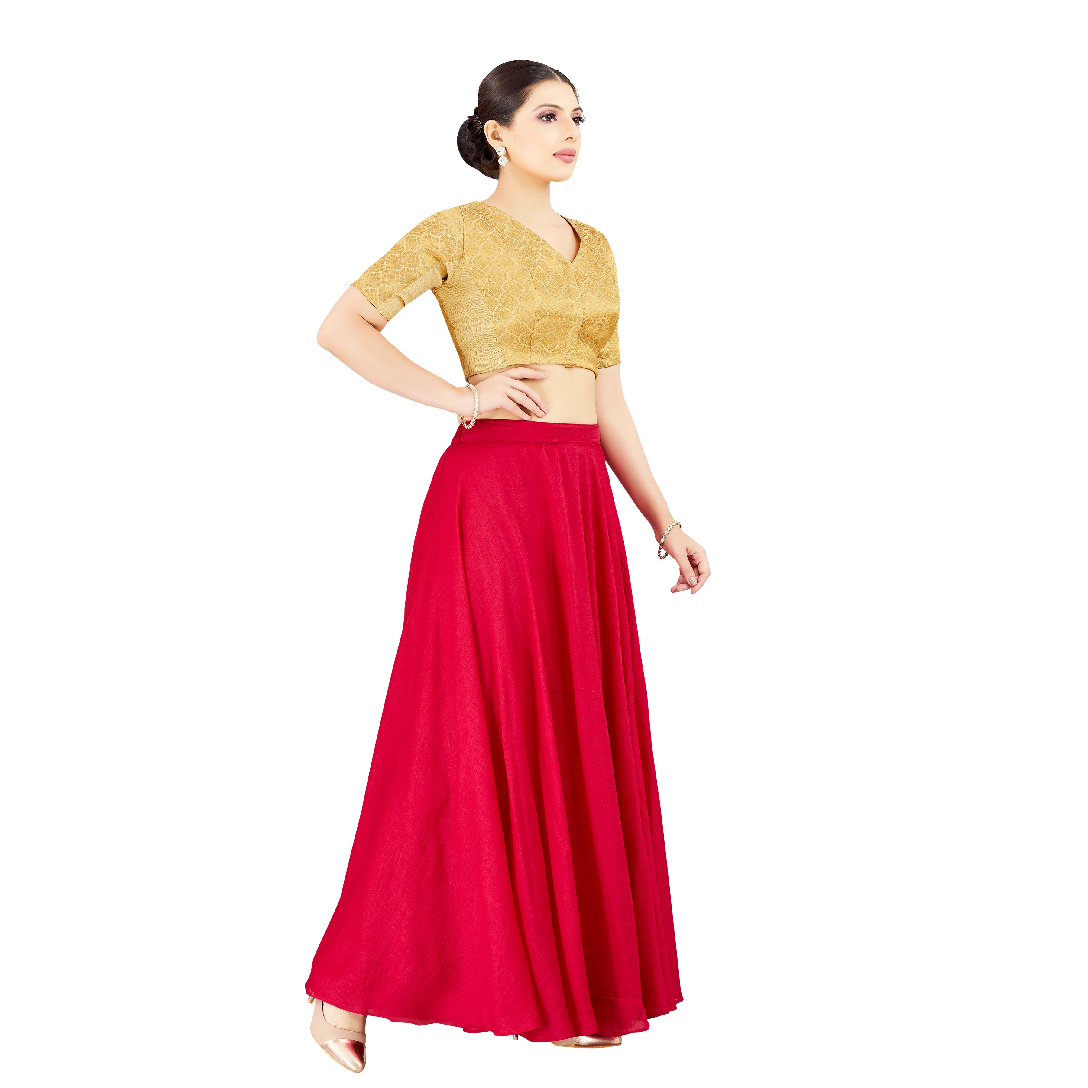 Sara Silk Skirt - Roop Darshan