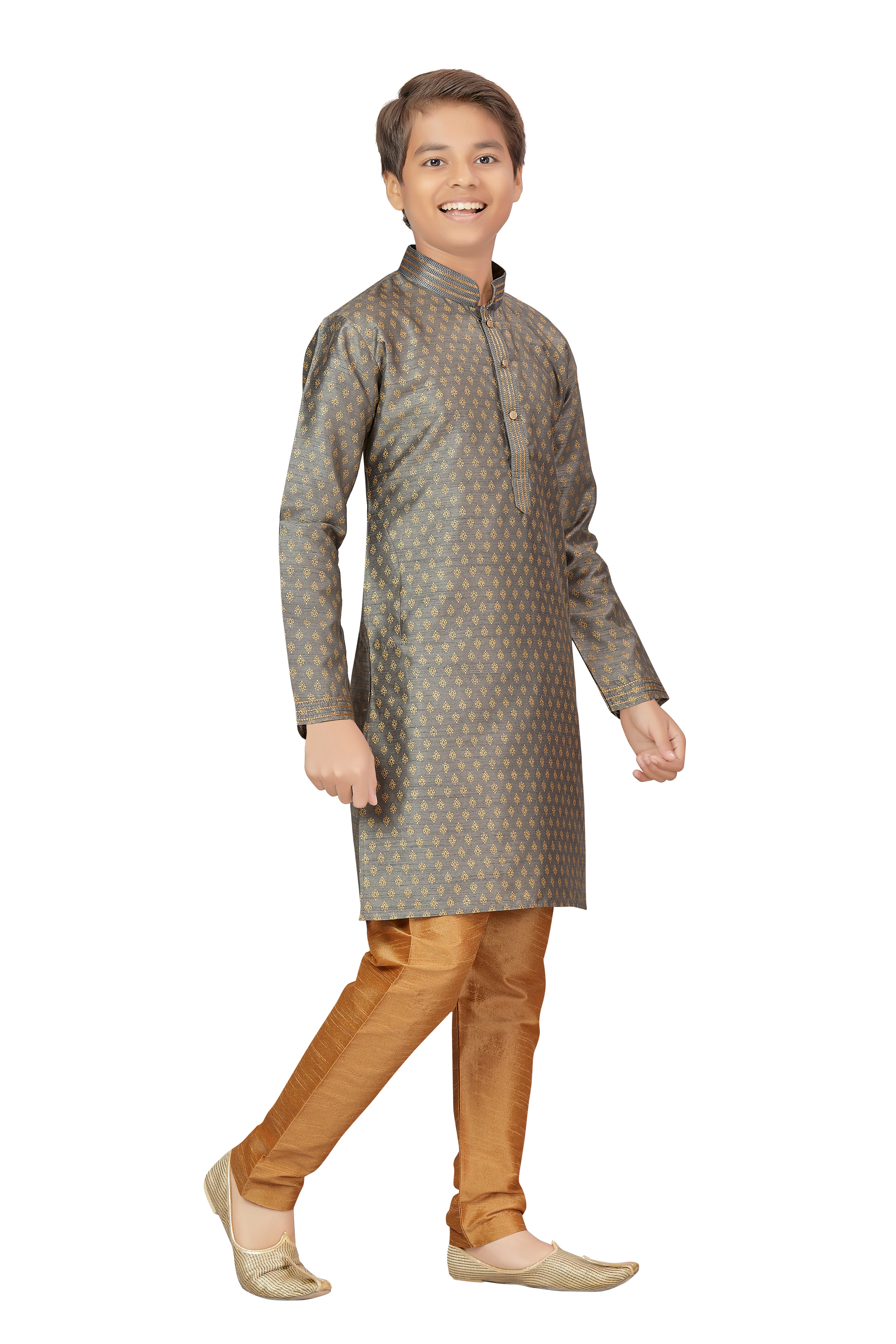 Boys Printed Kurta Payjama - Roop Darshan