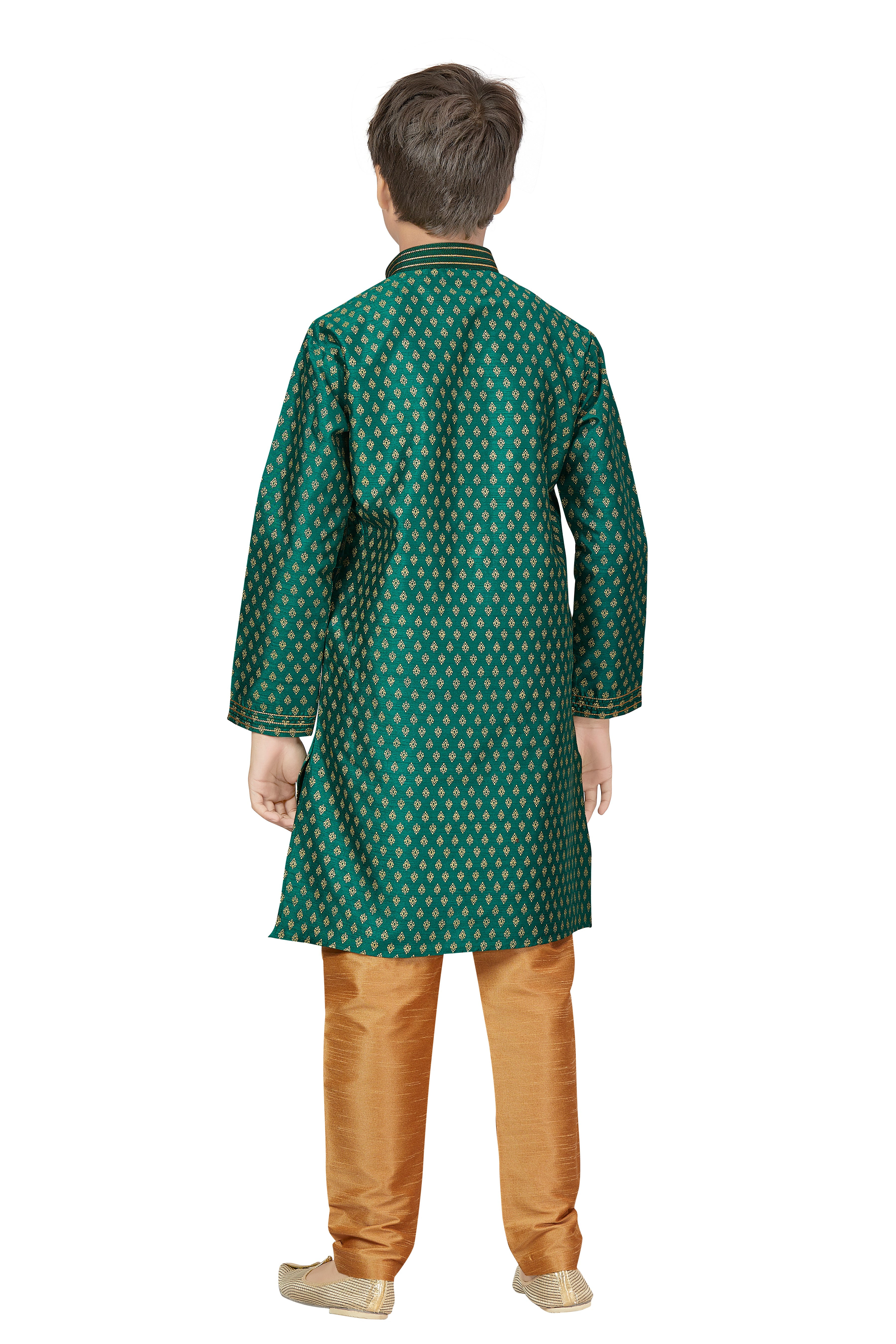 Boys Printed Kurta Payjama - Roop Darshan