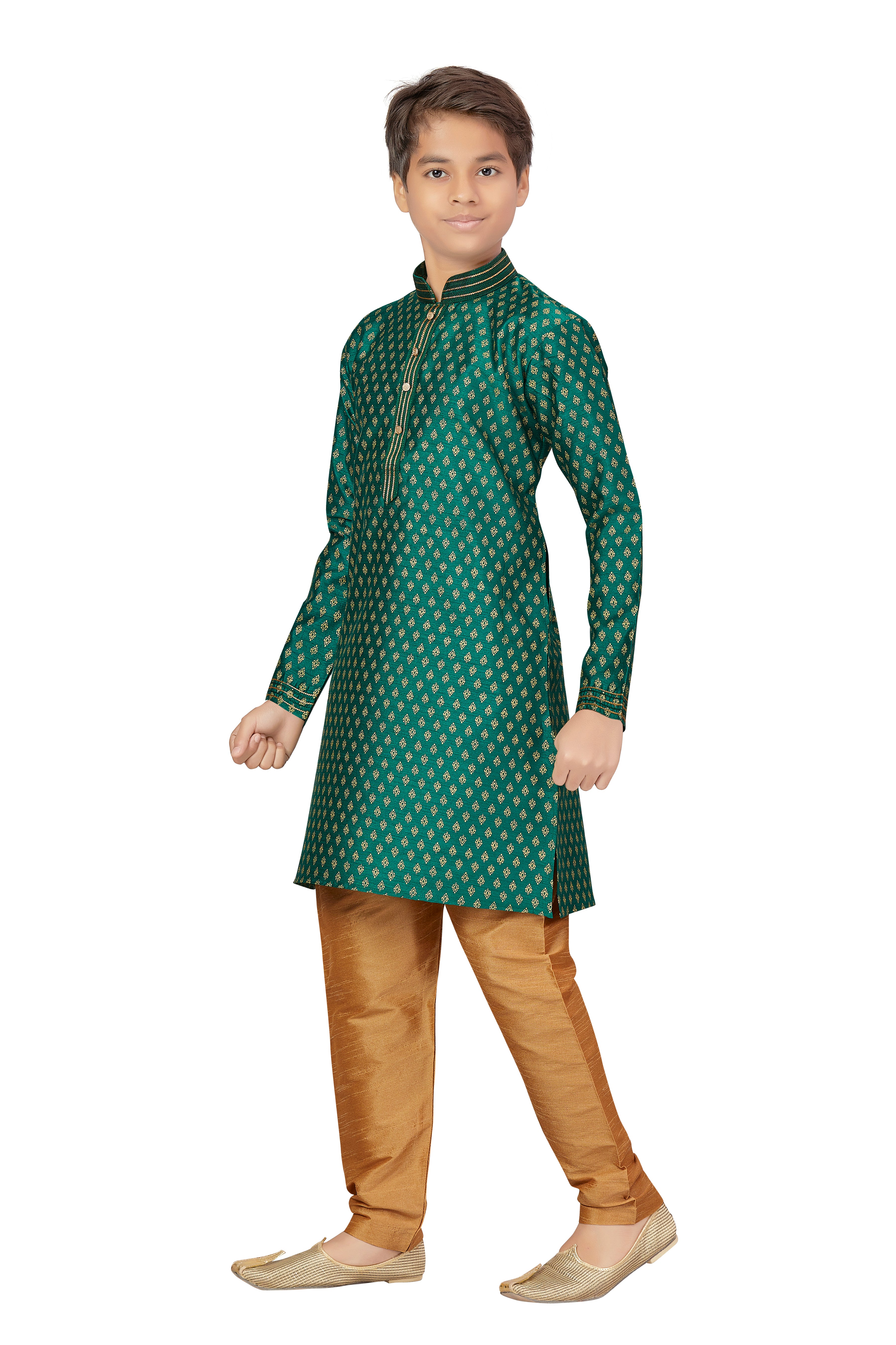 Boys Printed Kurta Payjama - Roop Darshan