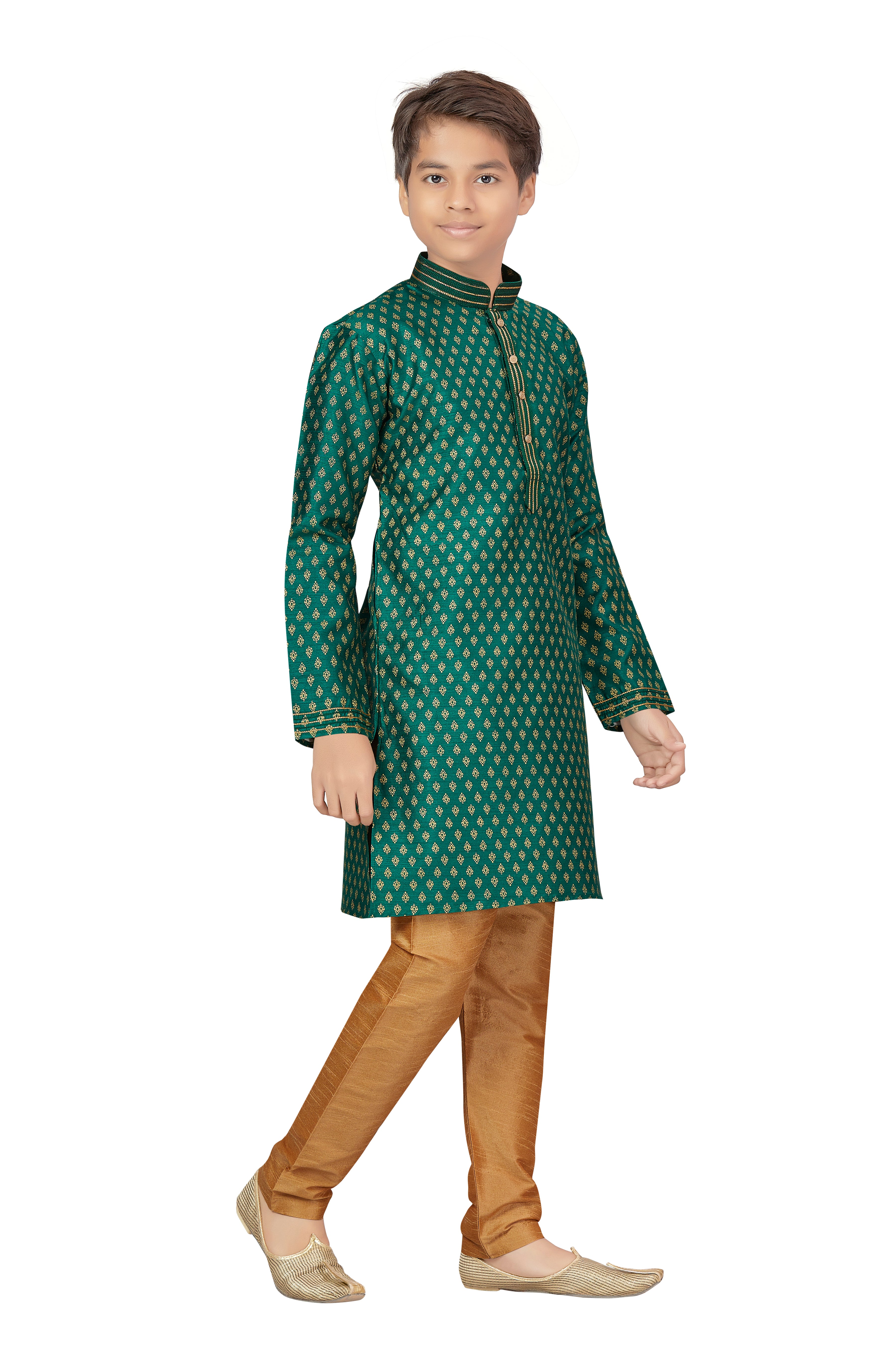 Boys Printed Kurta Payjama - Roop Darshan