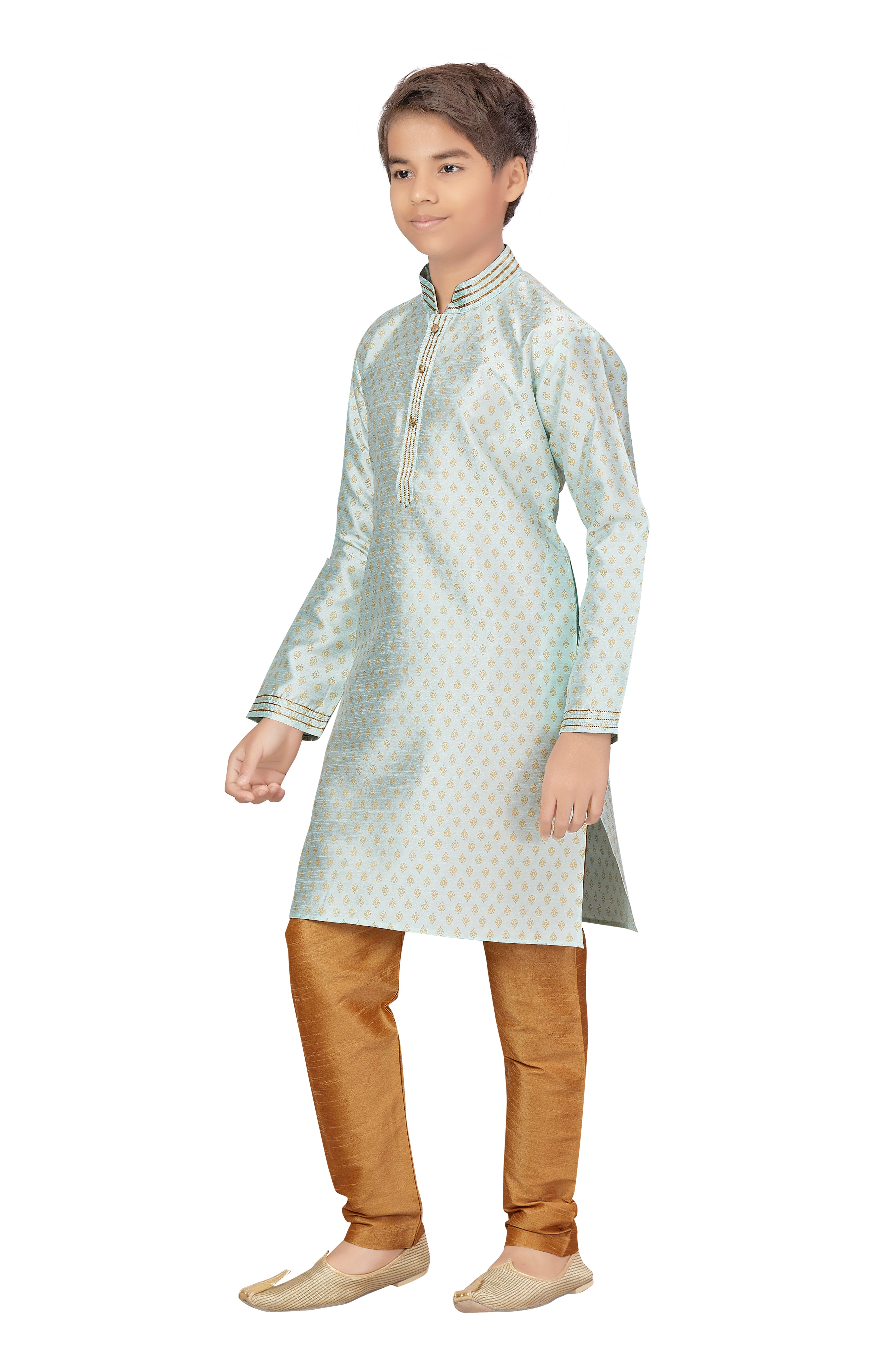 Boys Printed Kurta Payjama - Roop Darshan