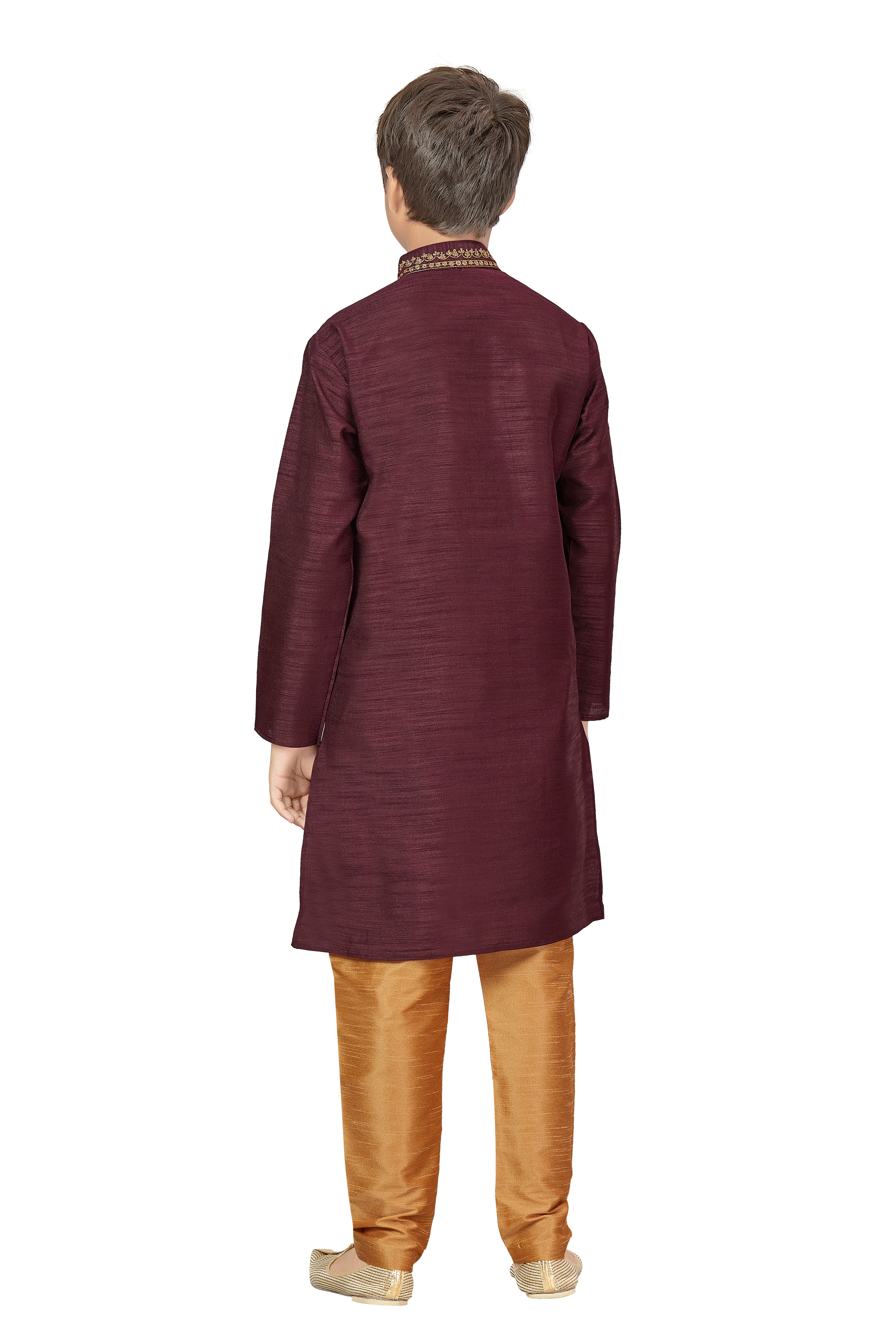 Boys Embroidered Kurta Payjama - Roop Darshan