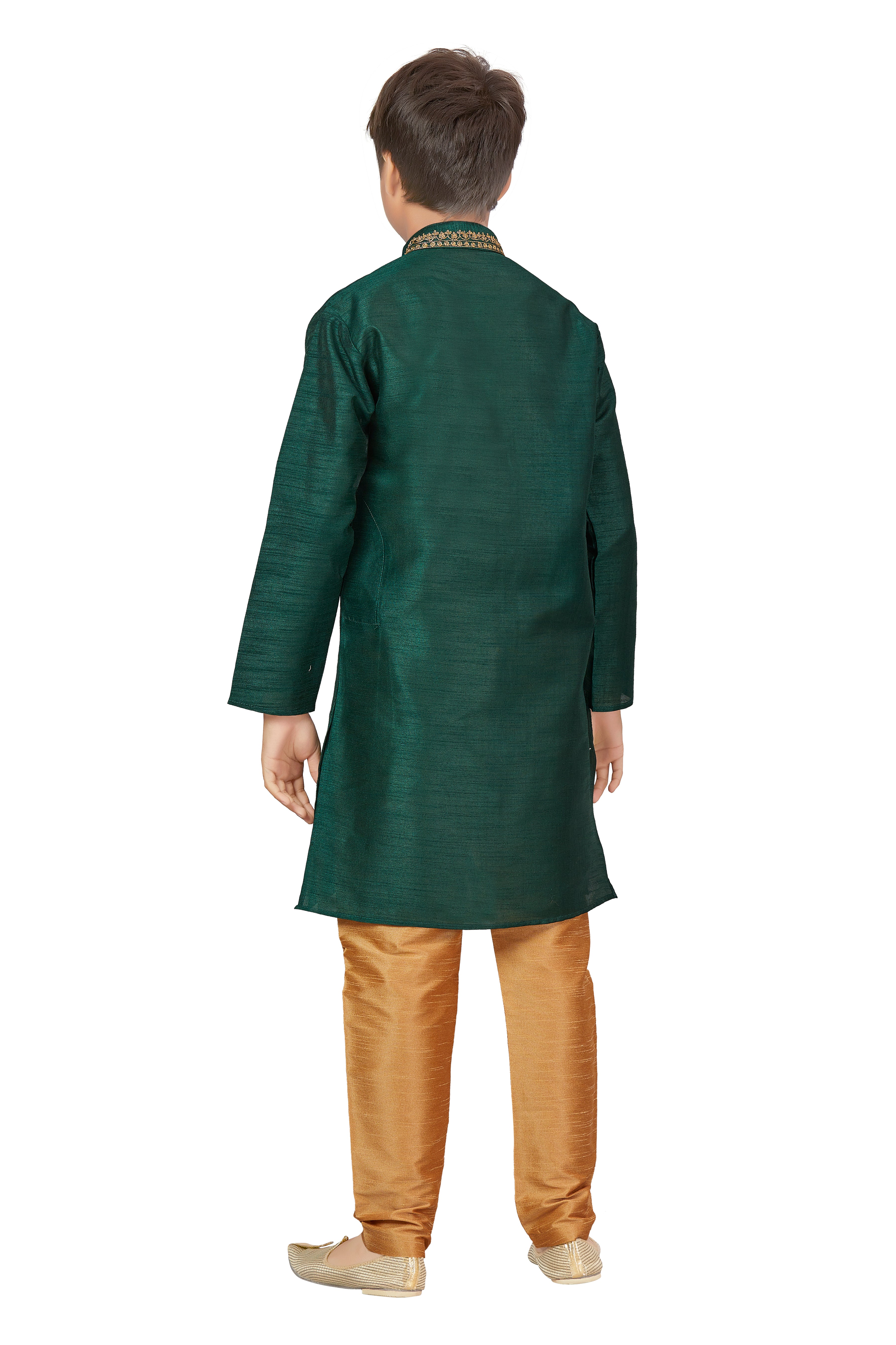 Boys Embroidered Kurta Payjama - Roop Darshan