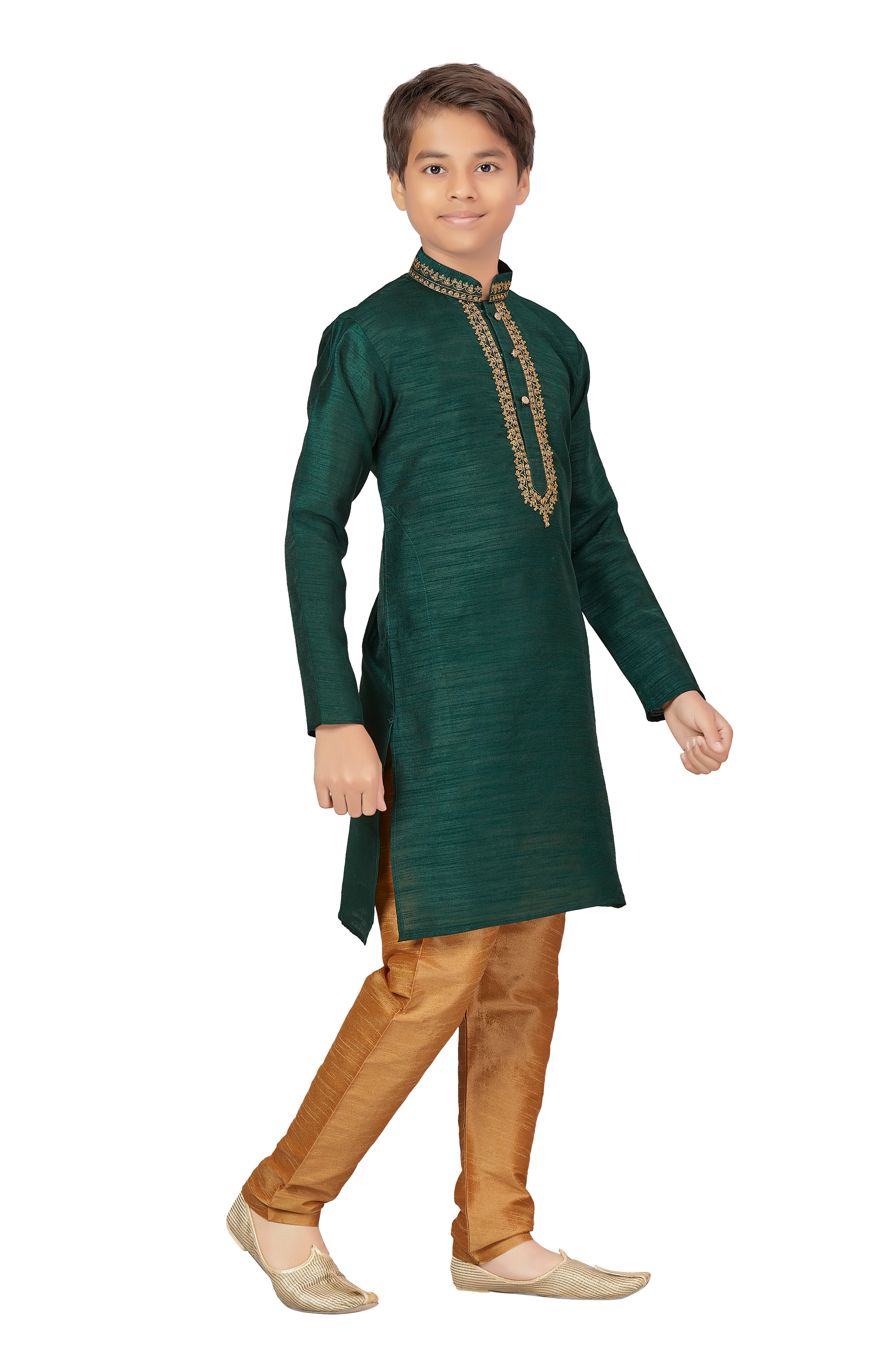 Boys Embroidered Kurta Payjama - Roop Darshan