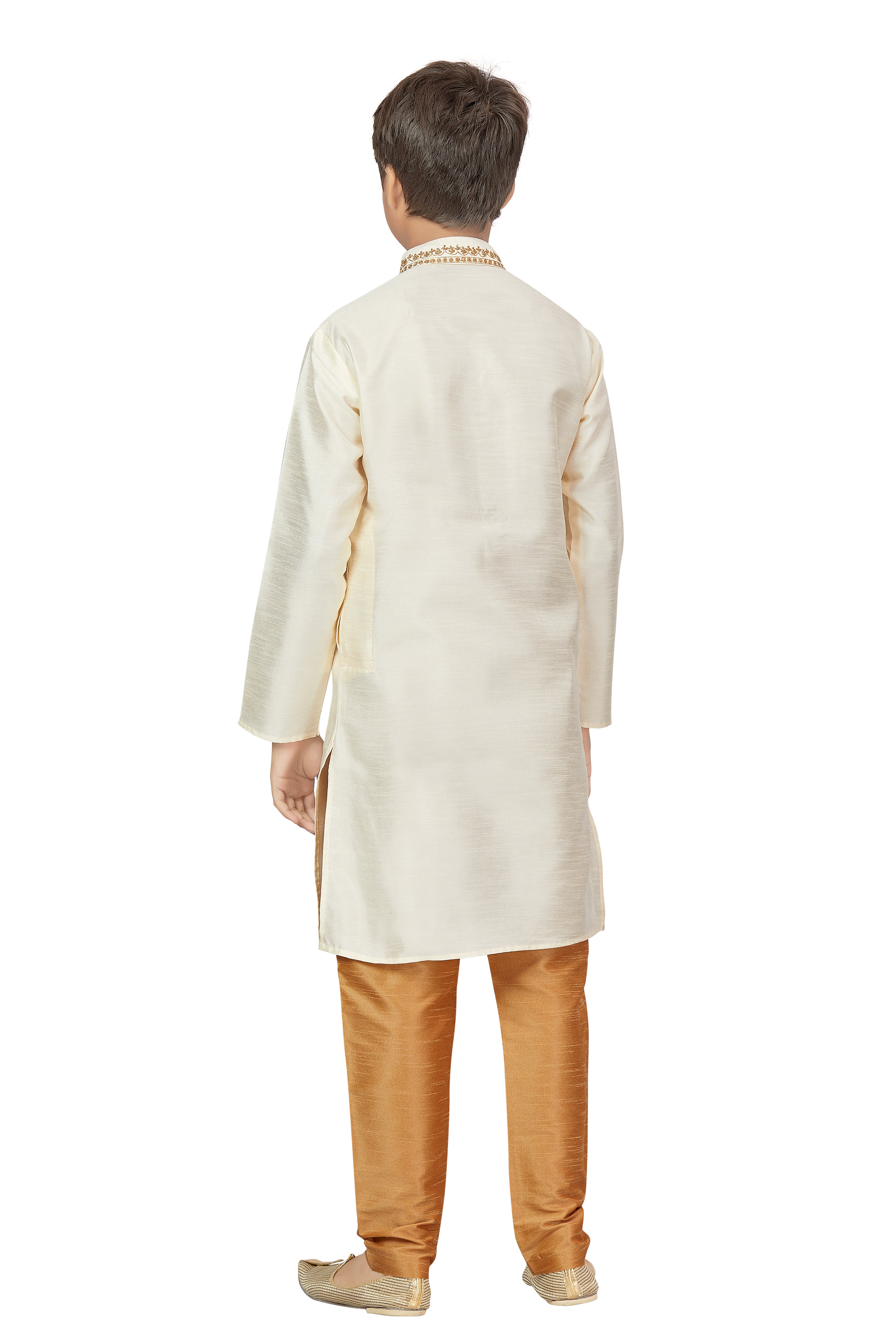 Boys Embroidered Kurta Payjama - Roop Darshan