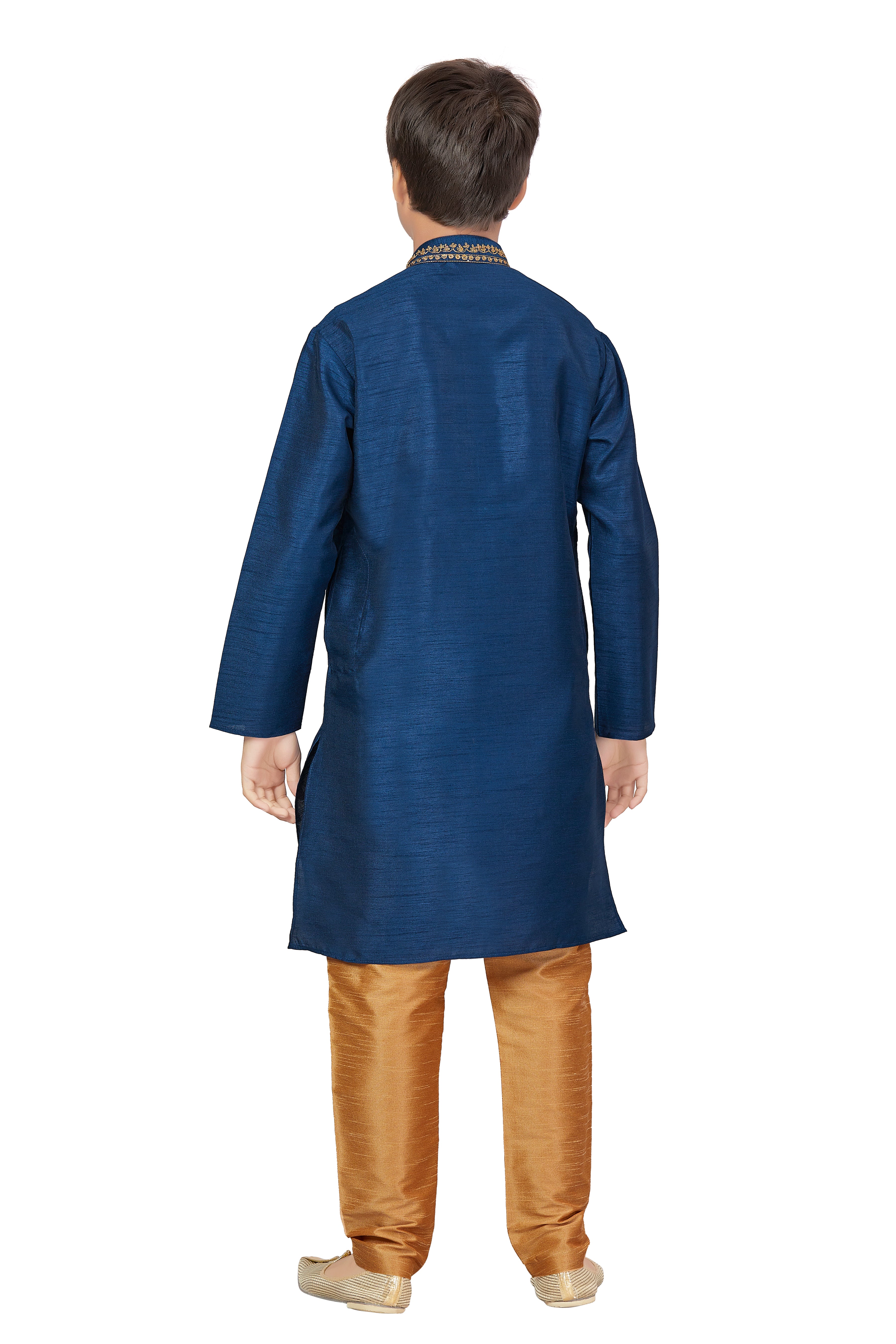 Boys Embroidered Kurta Payjama - Roop Darshan