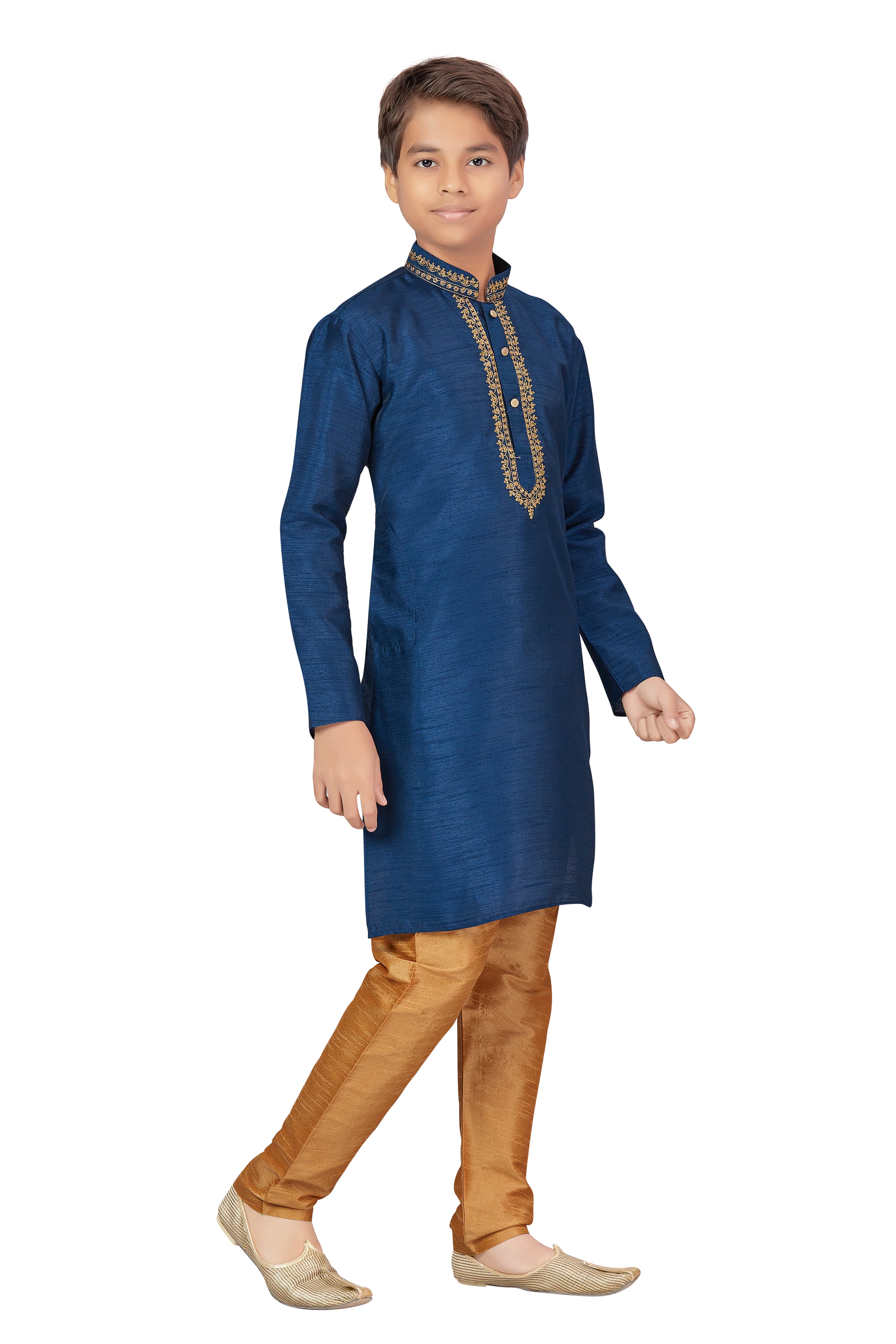 Boys Embroidered Kurta Payjama - Roop Darshan