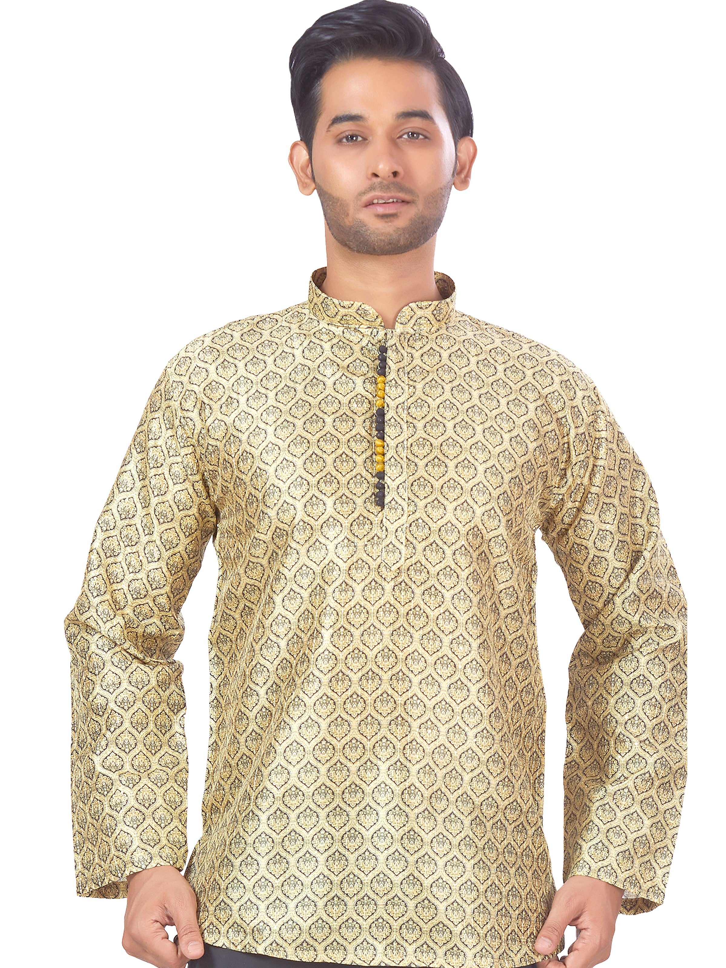 Mens Printed Kurti - Roop Darshan