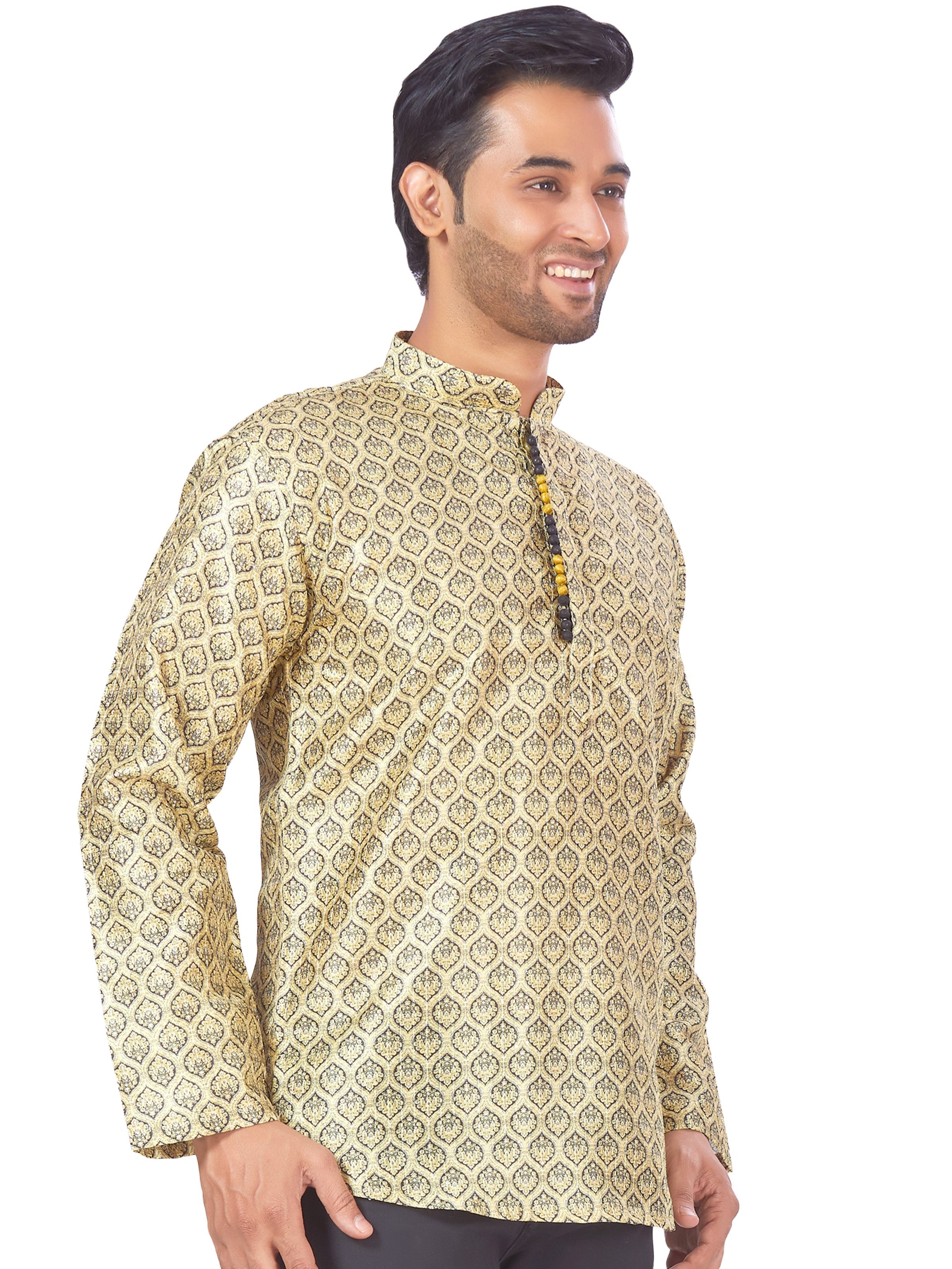 Mens Printed Kurti - Roop Darshan