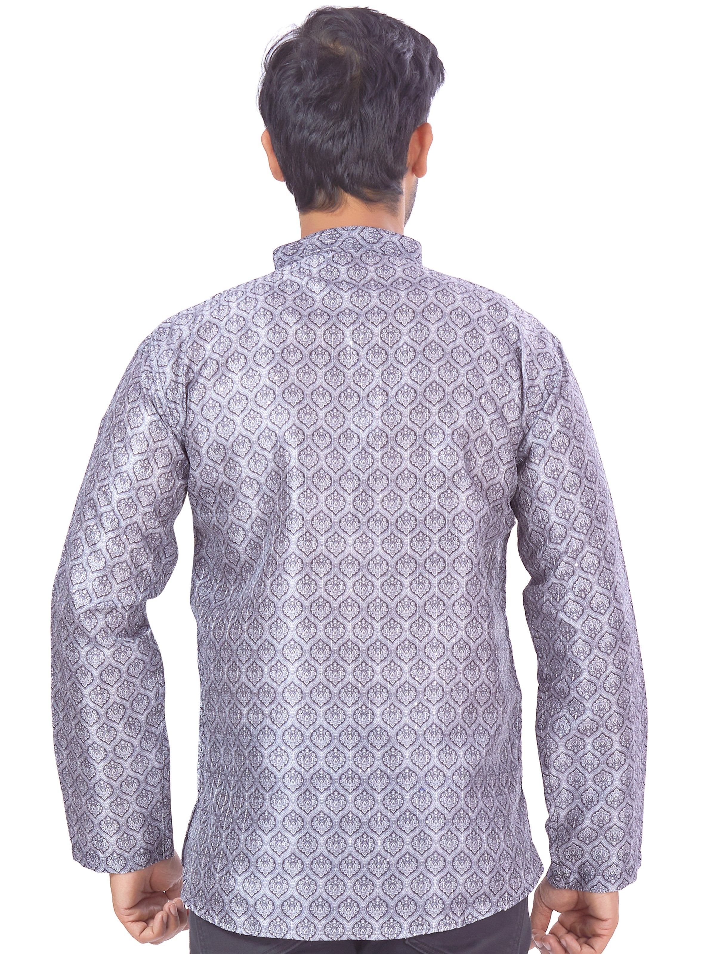 Mens Printed Kurti - Roop Darshan