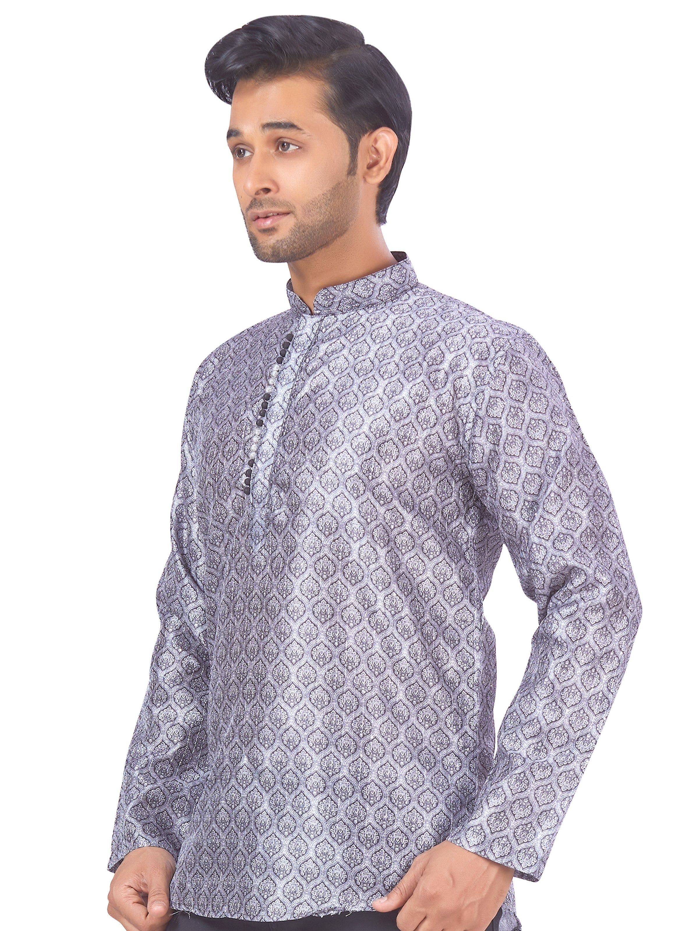 Mens Printed Kurti - Roop Darshan