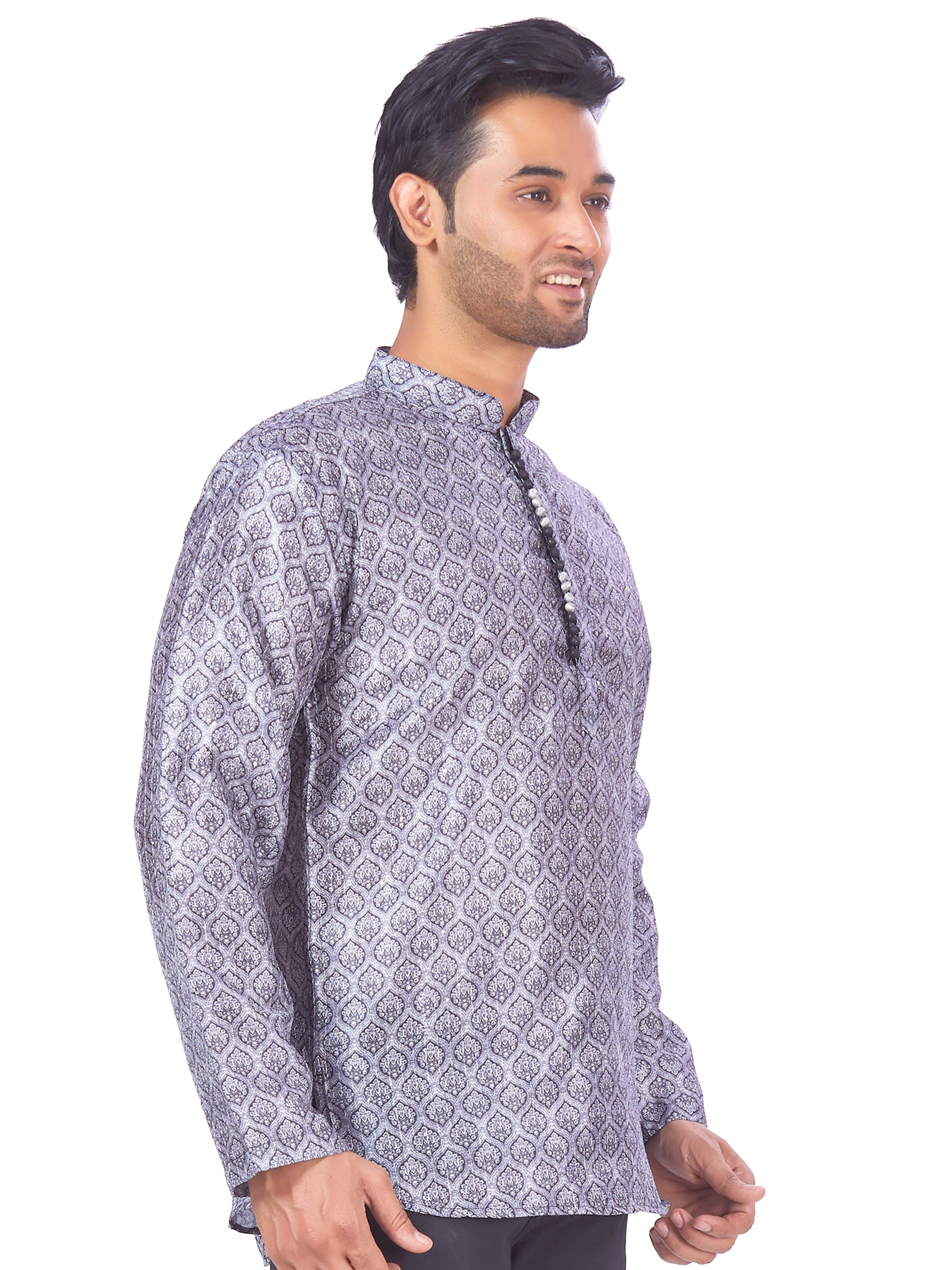 Mens Printed Kurti - Roop Darshan