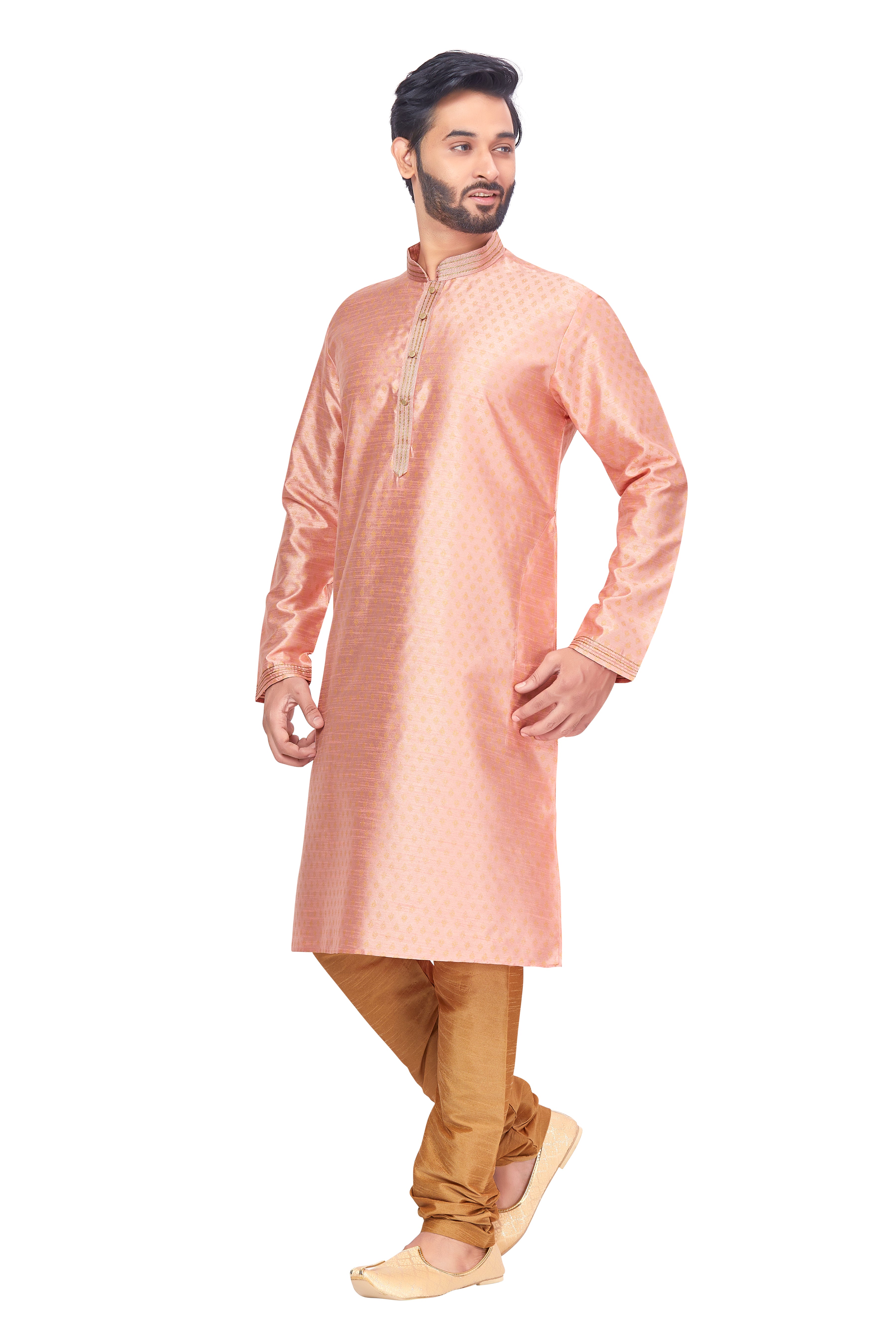 Mens Printed Kurta Set - Roop Darshan