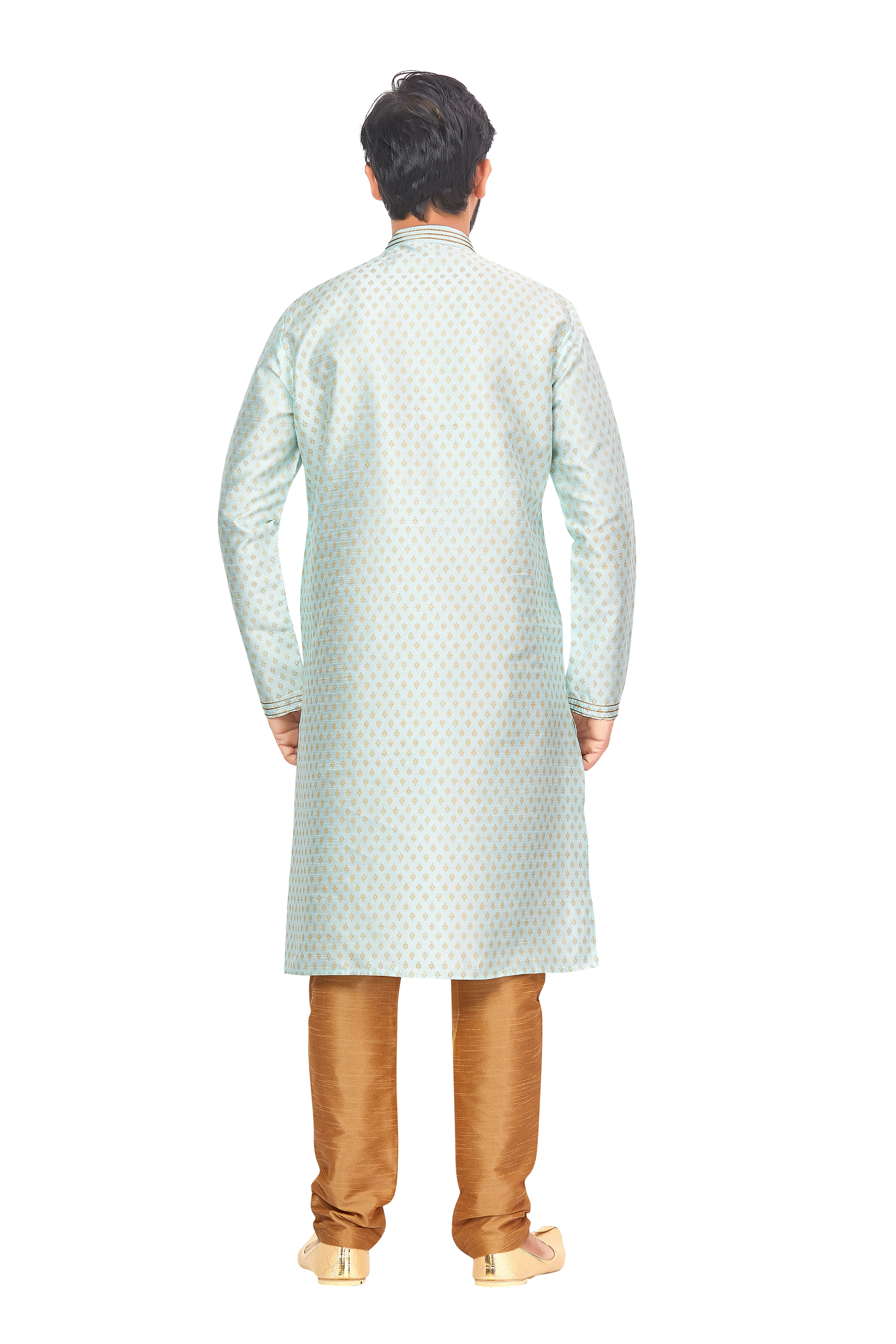 Mens Printed Kurta Set - Roop Darshan