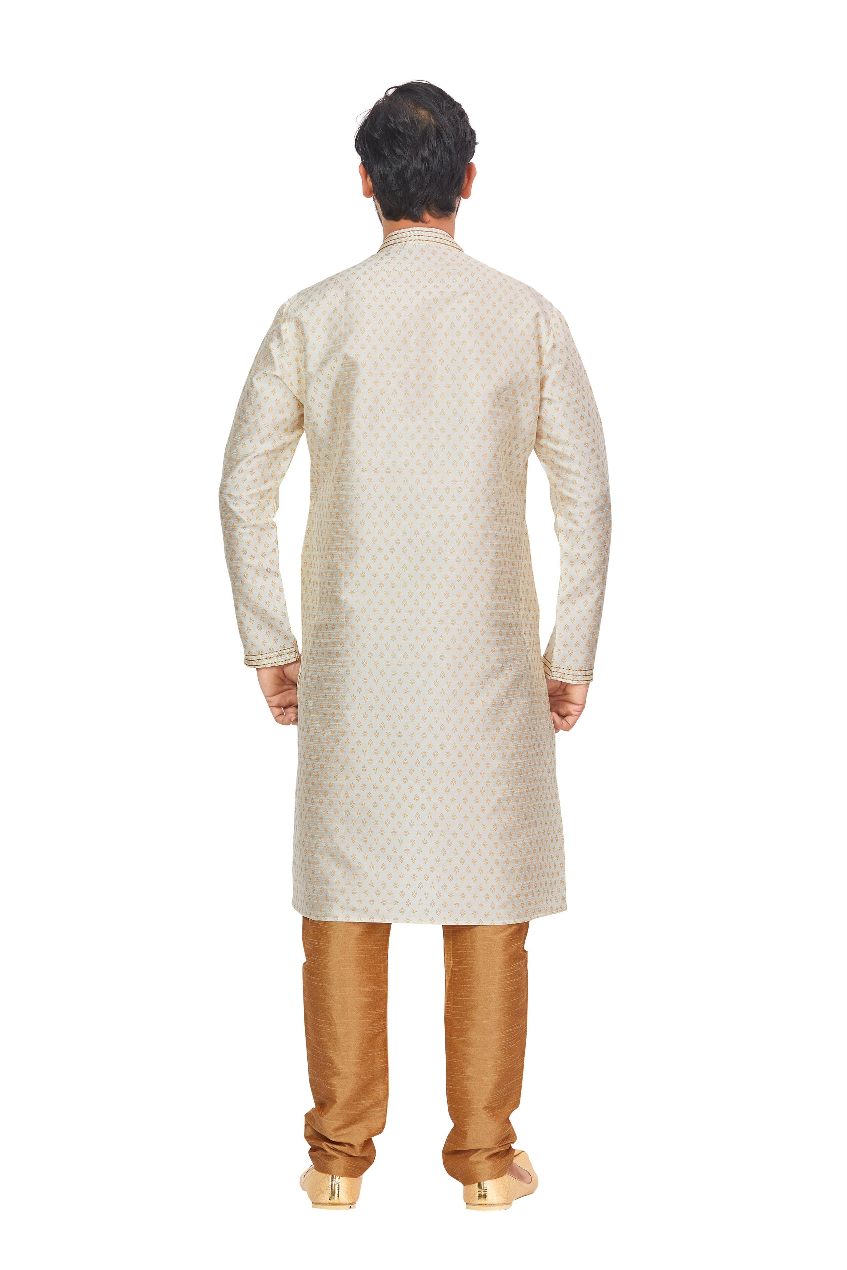 Mens Printed Kurta Set - Roop Darshan