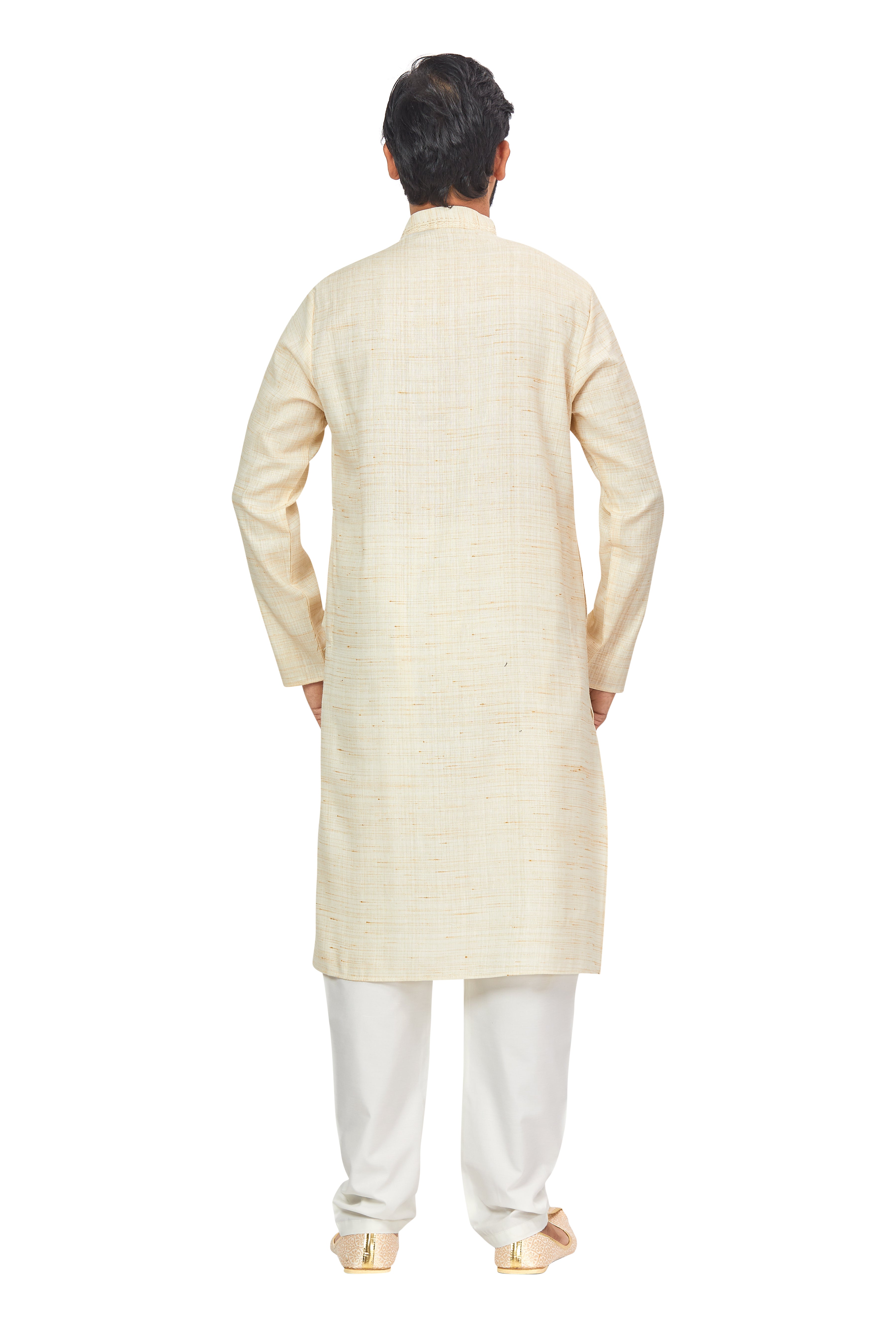 Mens Linen Kurta Set - Roop Darshan