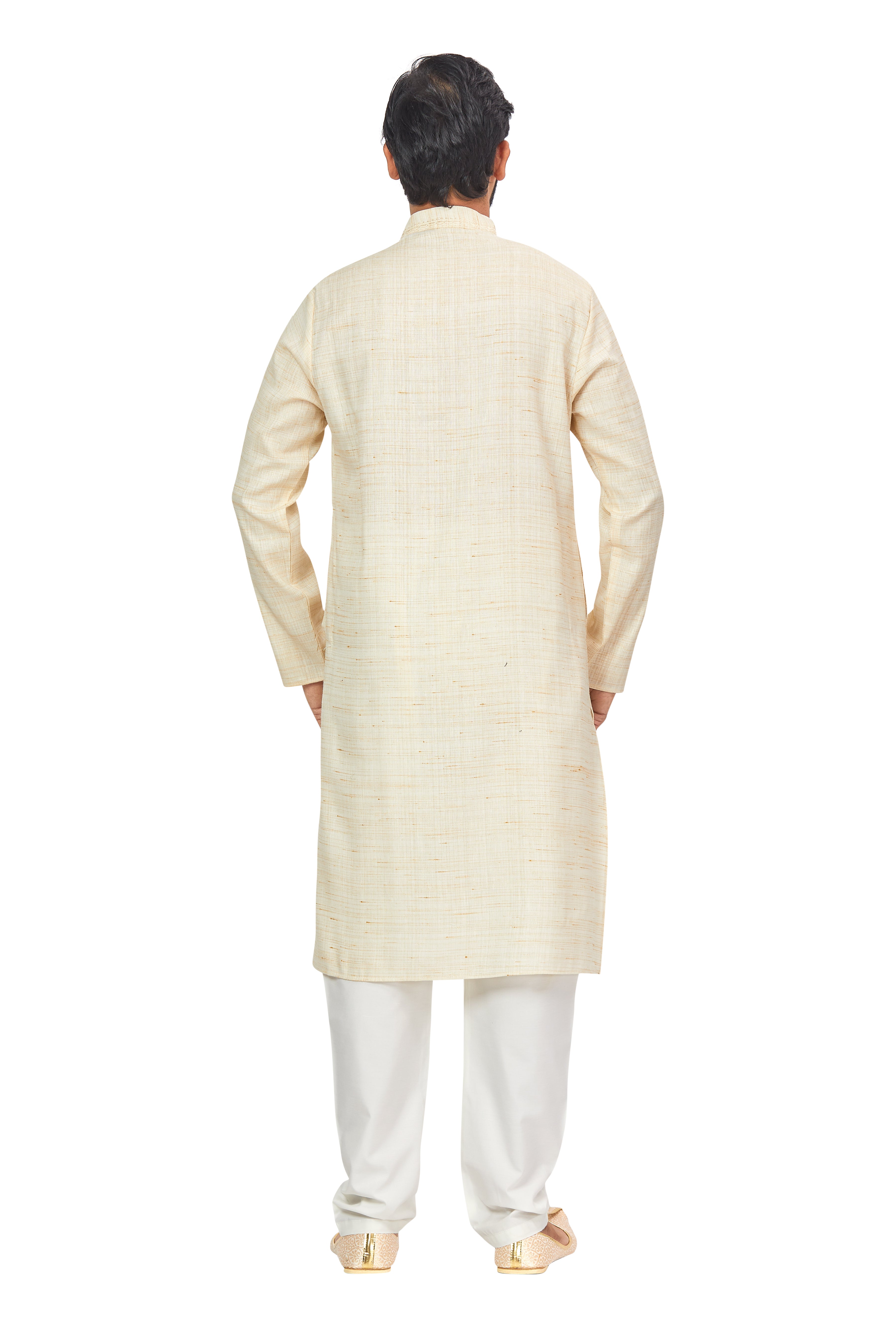 Mens Linen Kurta Set - Roop Darshan