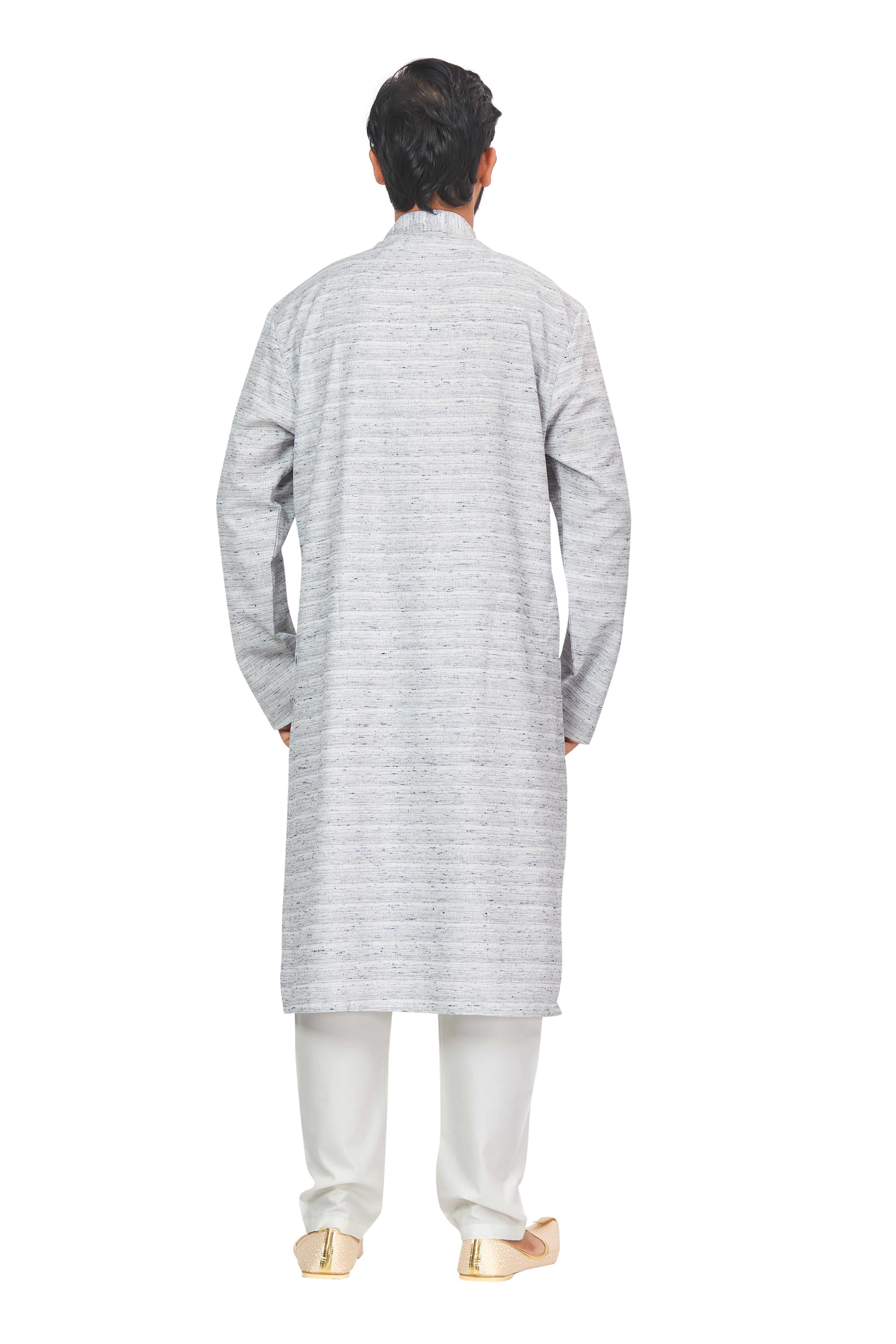 Mens Linen Kurta Set - Roop Darshan