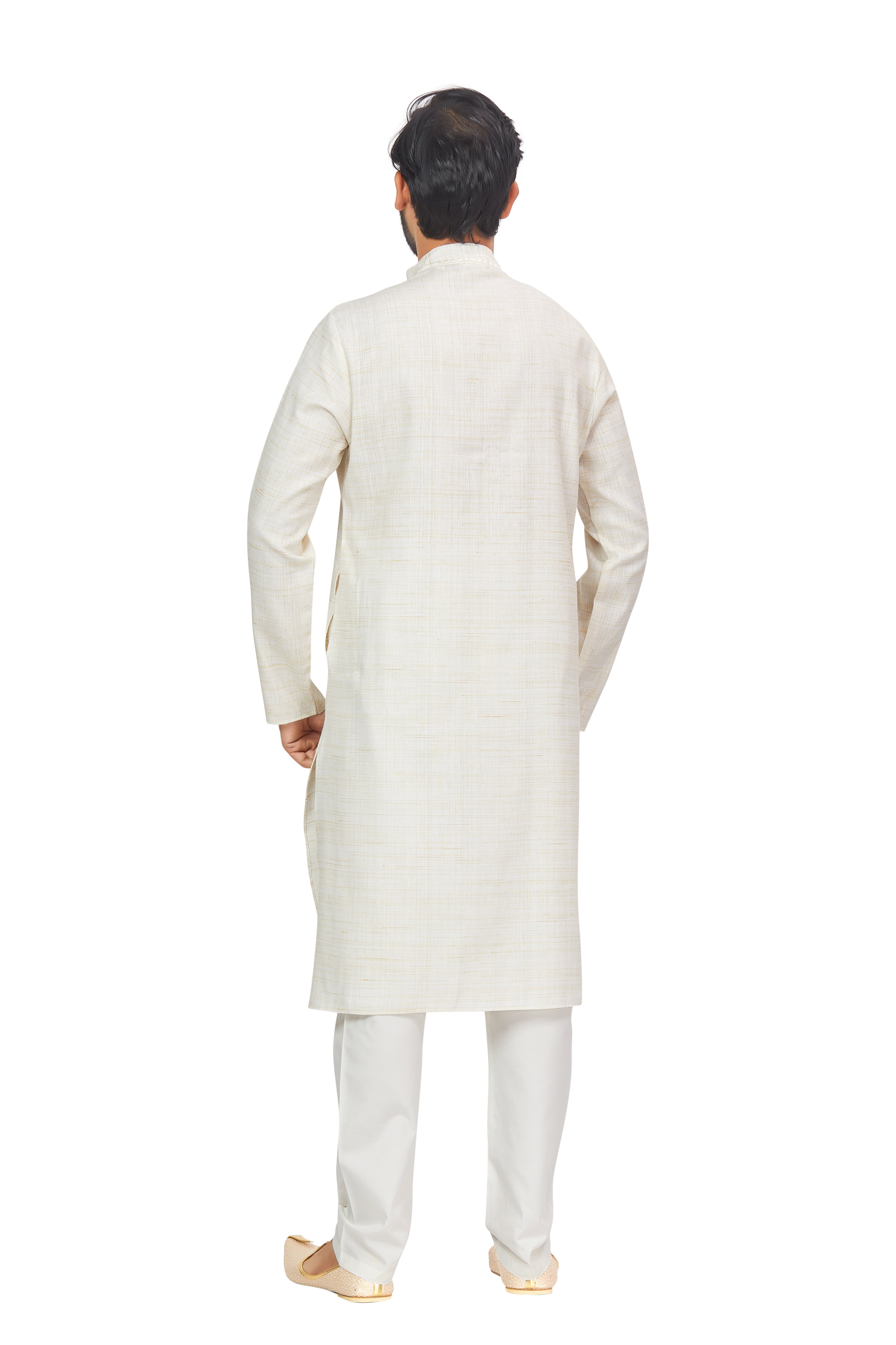 Mens Linen Kurta Set - Roop Darshan