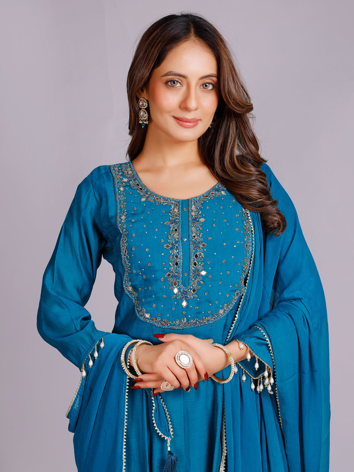 Ziya Silk Flair Suit