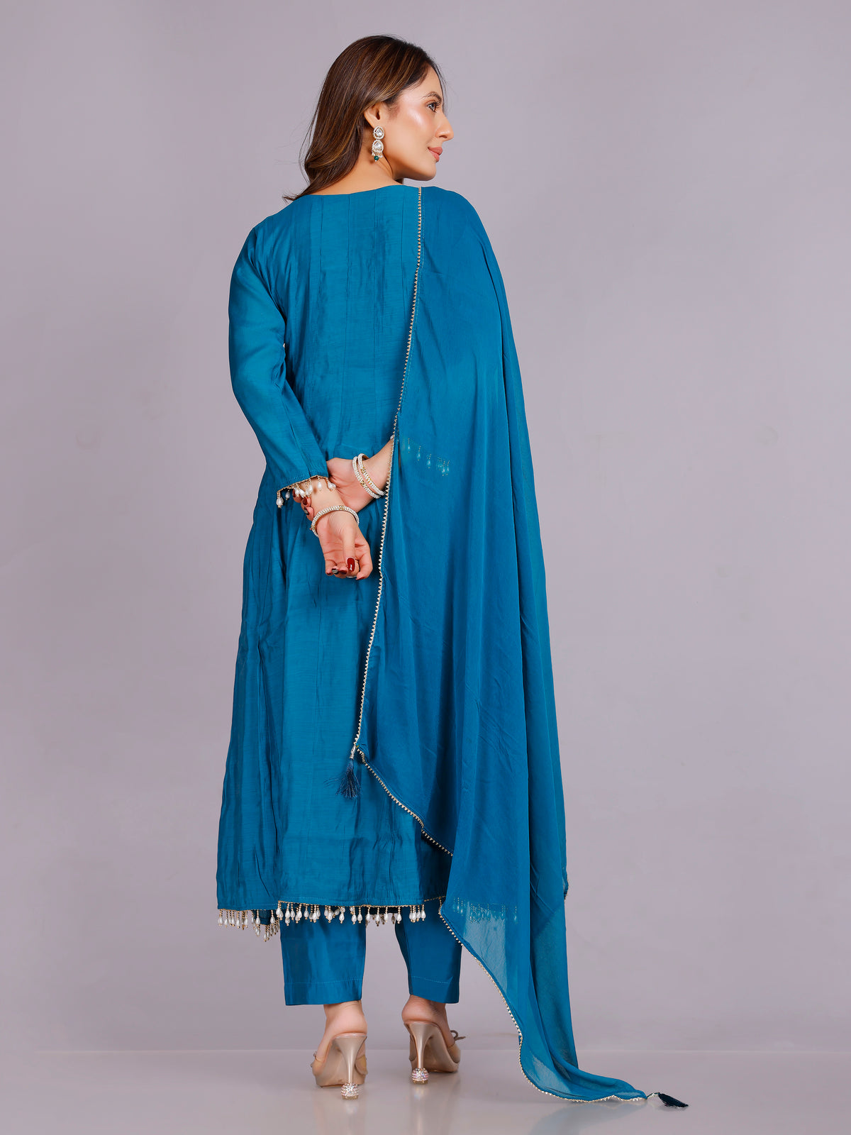 Ziya Silk Flair Suit