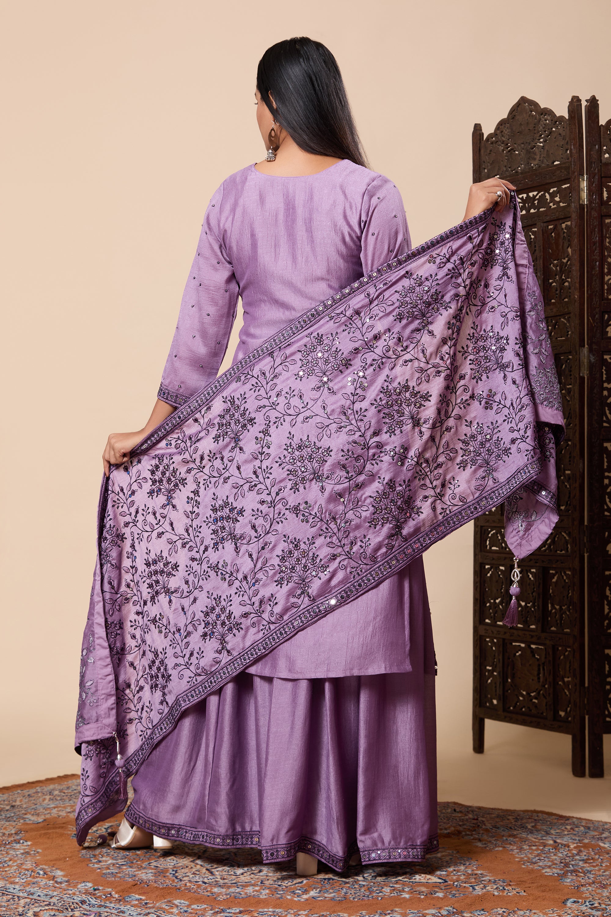 Naya Palazzo Suit - Roop Darshan