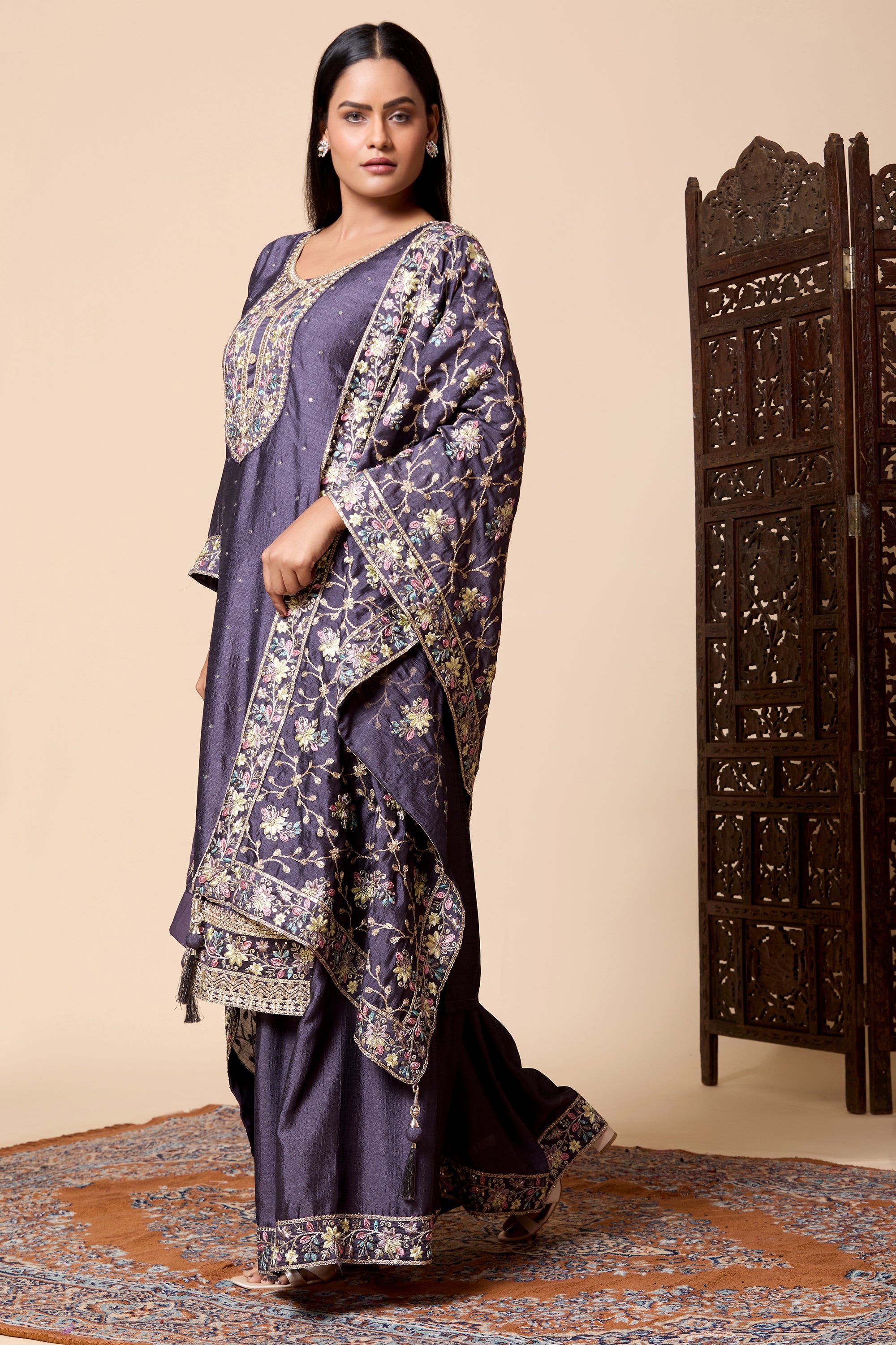Ananya Palazzo Suit - Roop Darshan