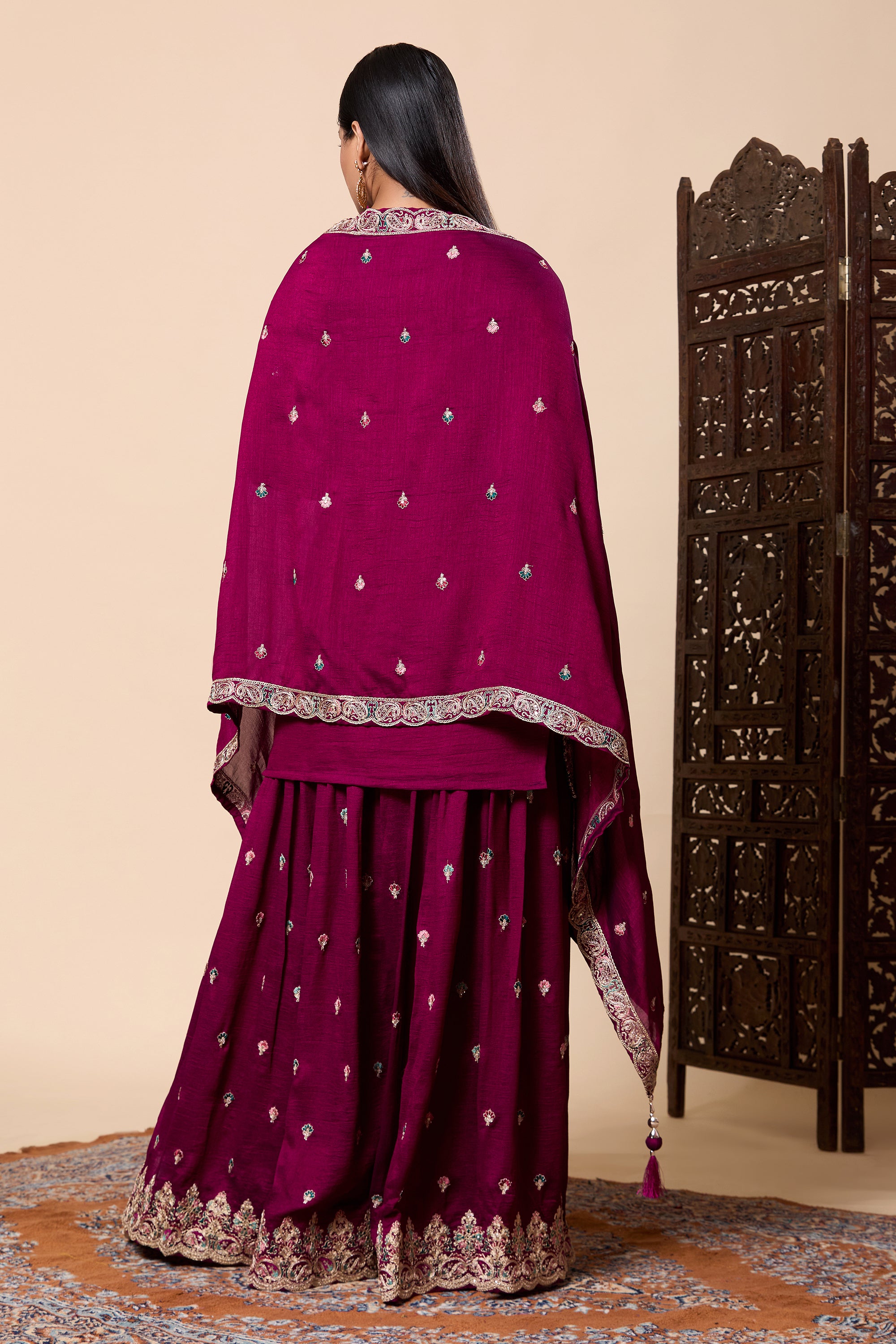 Vanika Palazzo Suit - Roop Darshan