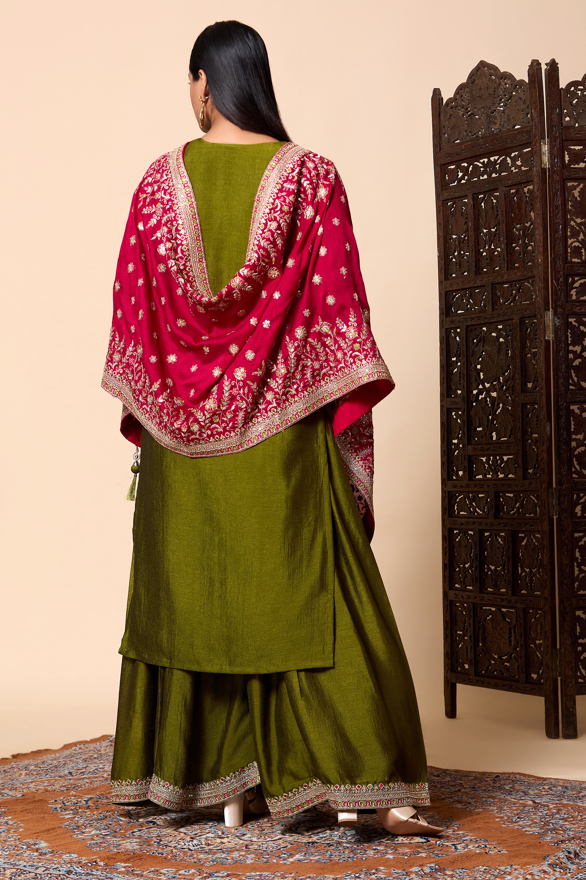 Mayuri Palazzo Suit - Roop Darshan