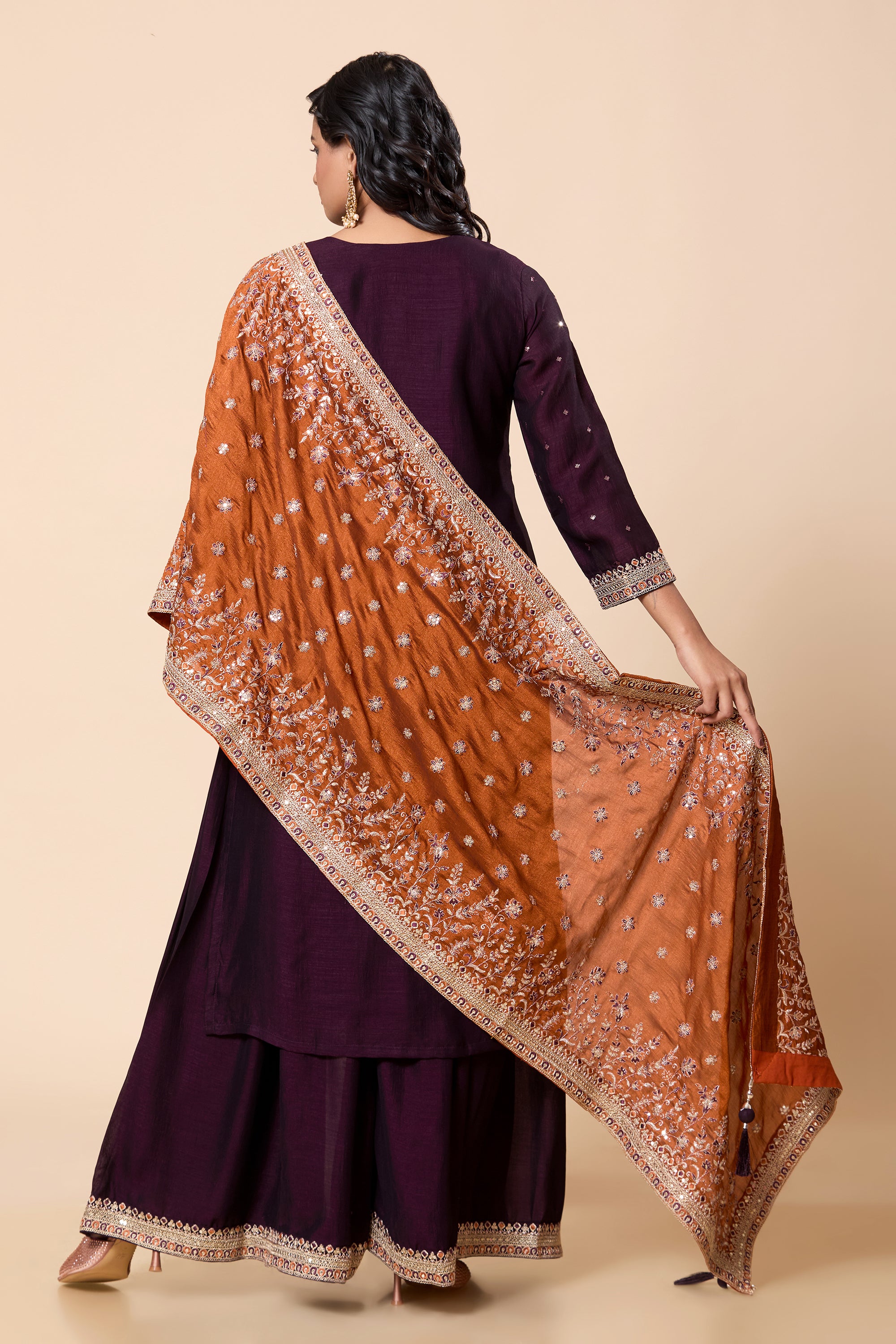 Mayuri Palazzo Suit - Roop Darshan