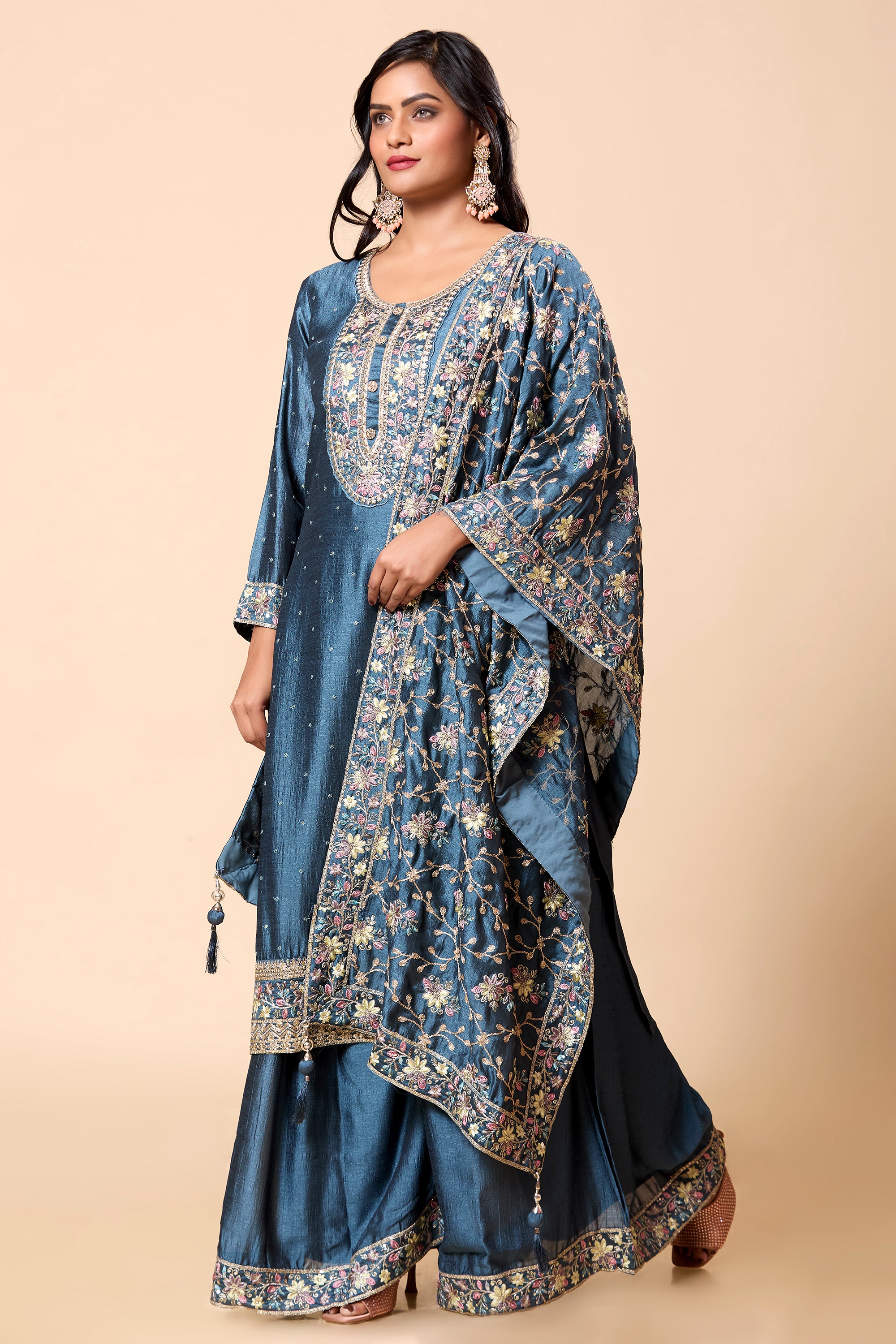 Ananya Palazzo Suit - Roop Darshan