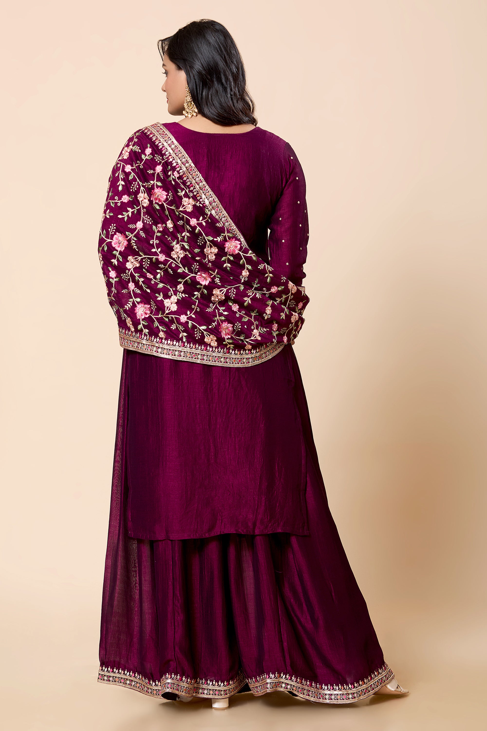 Ahana Palazzo Suit - Roop Darshan