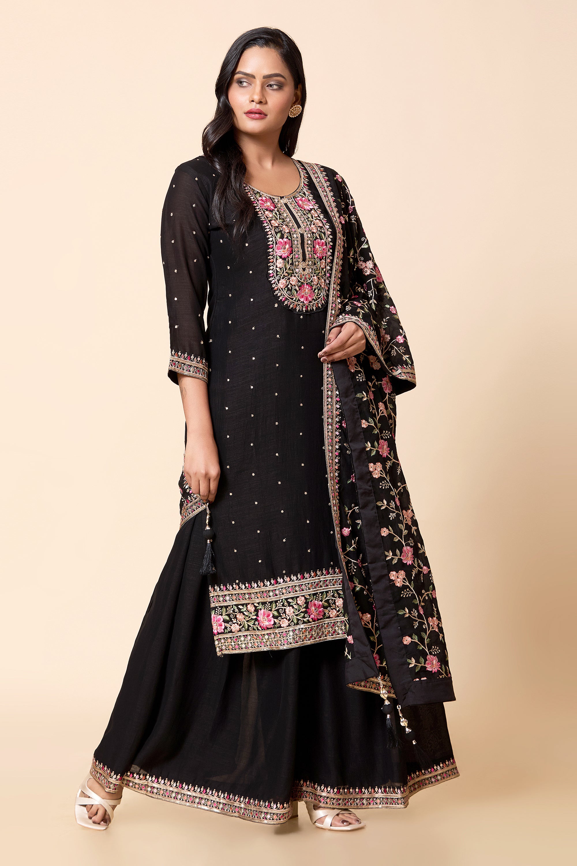 Ahana Palazzo Suit - Roop Darshan