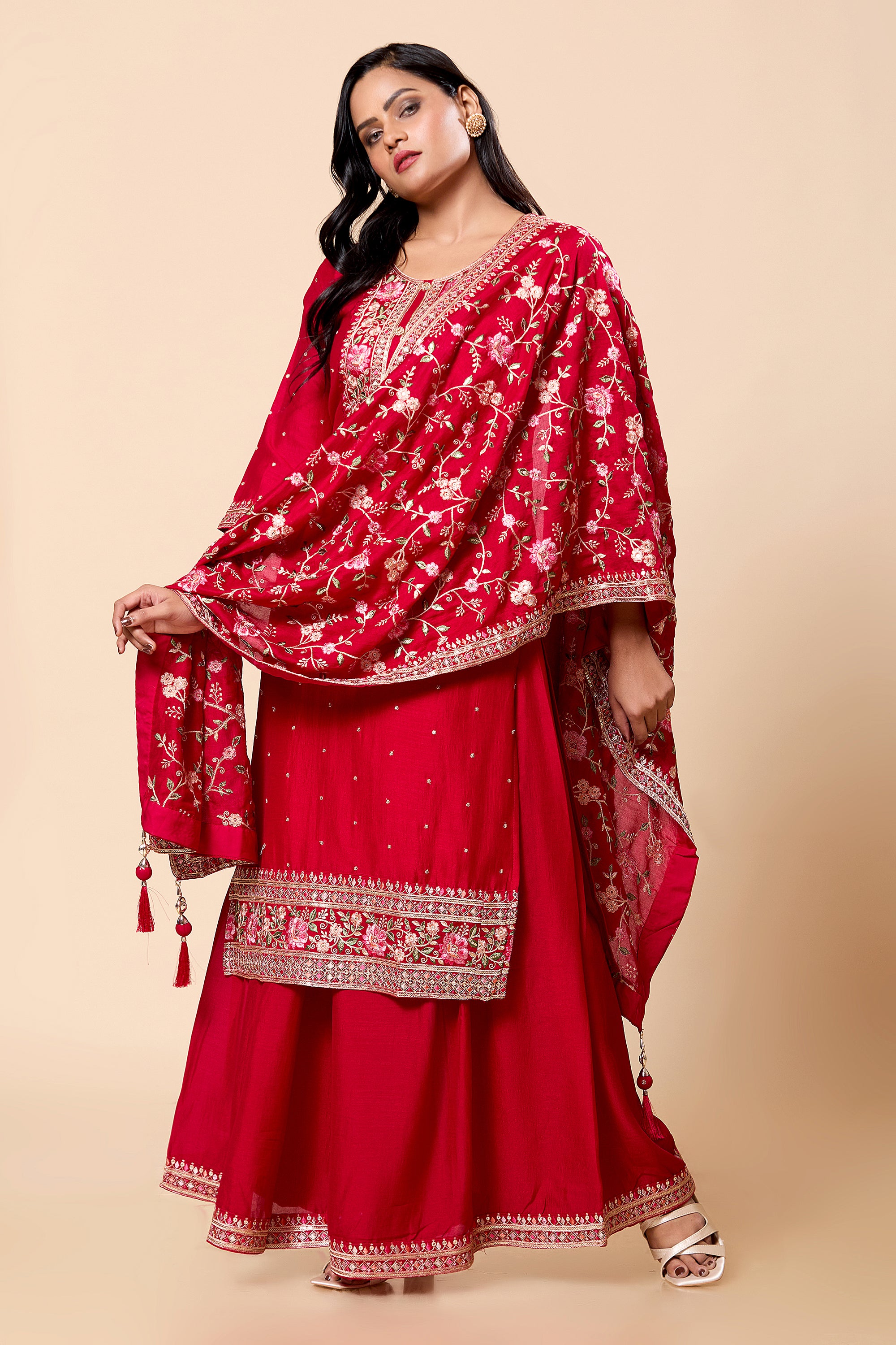 Ahana Palazzo Suit - Roop Darshan